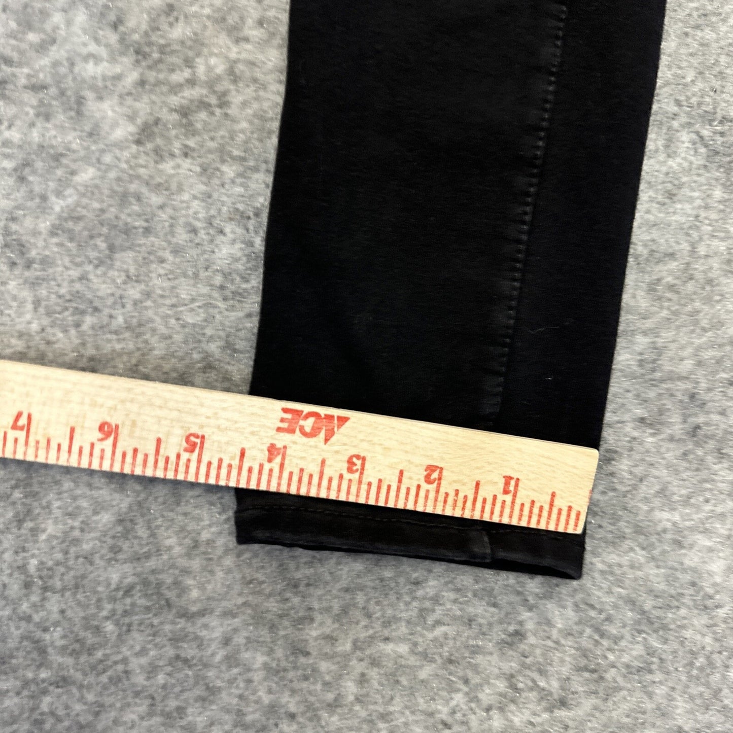 Seven 7 Brooks Knit Denim Leggings Women's Size 4 Black Stretch Denim Pants