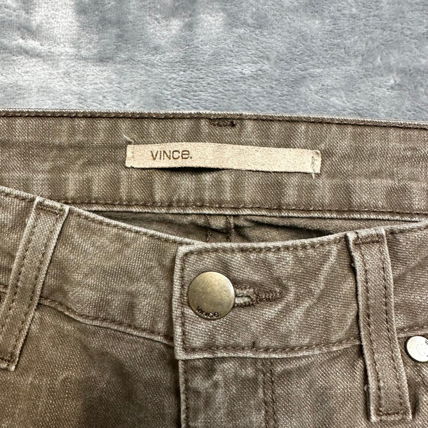 NWOT Vince Skinny Jeans Women's Size 25 Brown