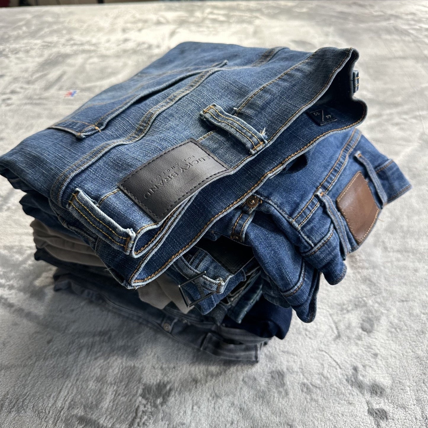 Wholesale Premium Mixed Mens Jeans - All Sizes - Curated Brands - Lot of 10