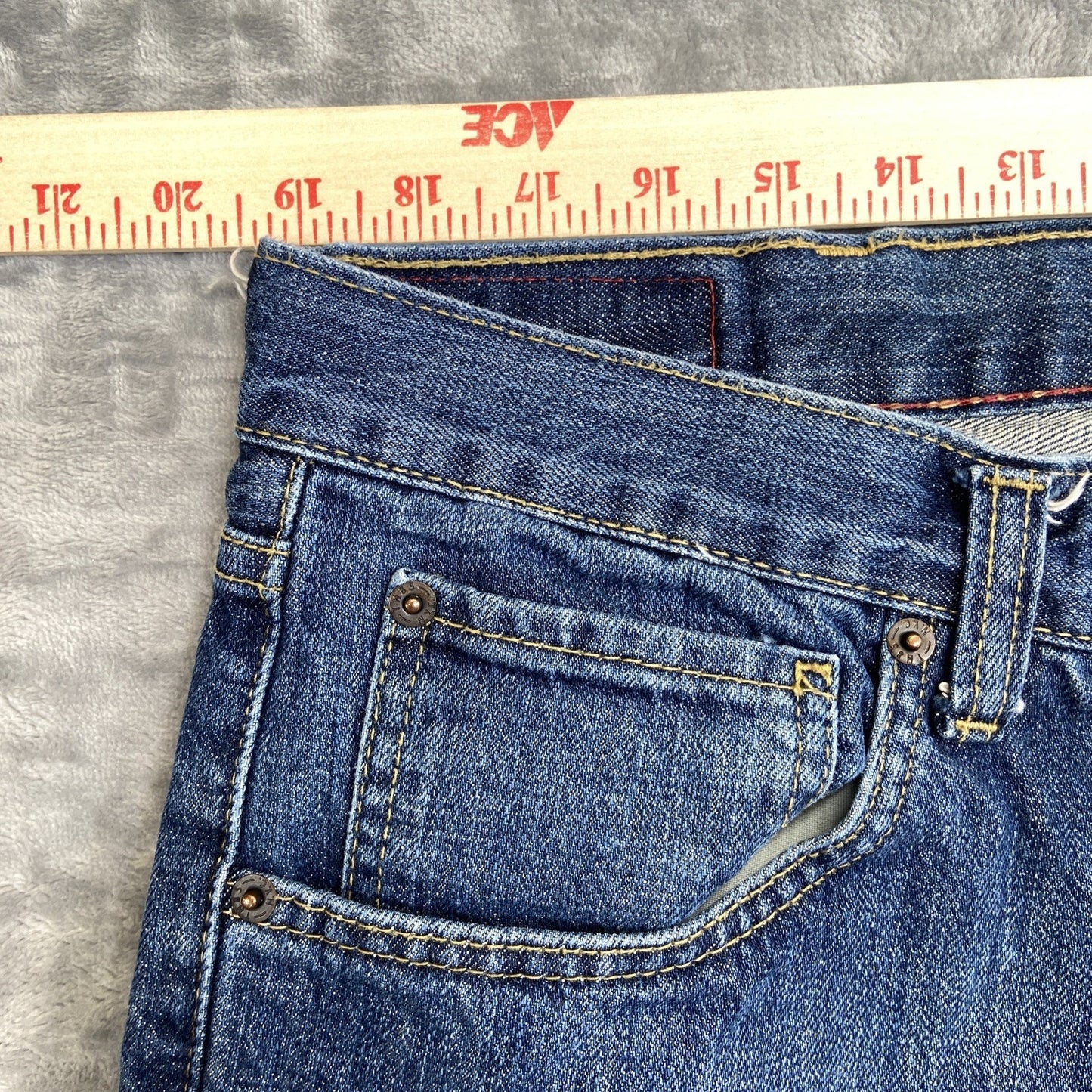 Vintage Tommy Hilfiger Freedom Relaxed Straight Jeans Men's 38x30 Blue