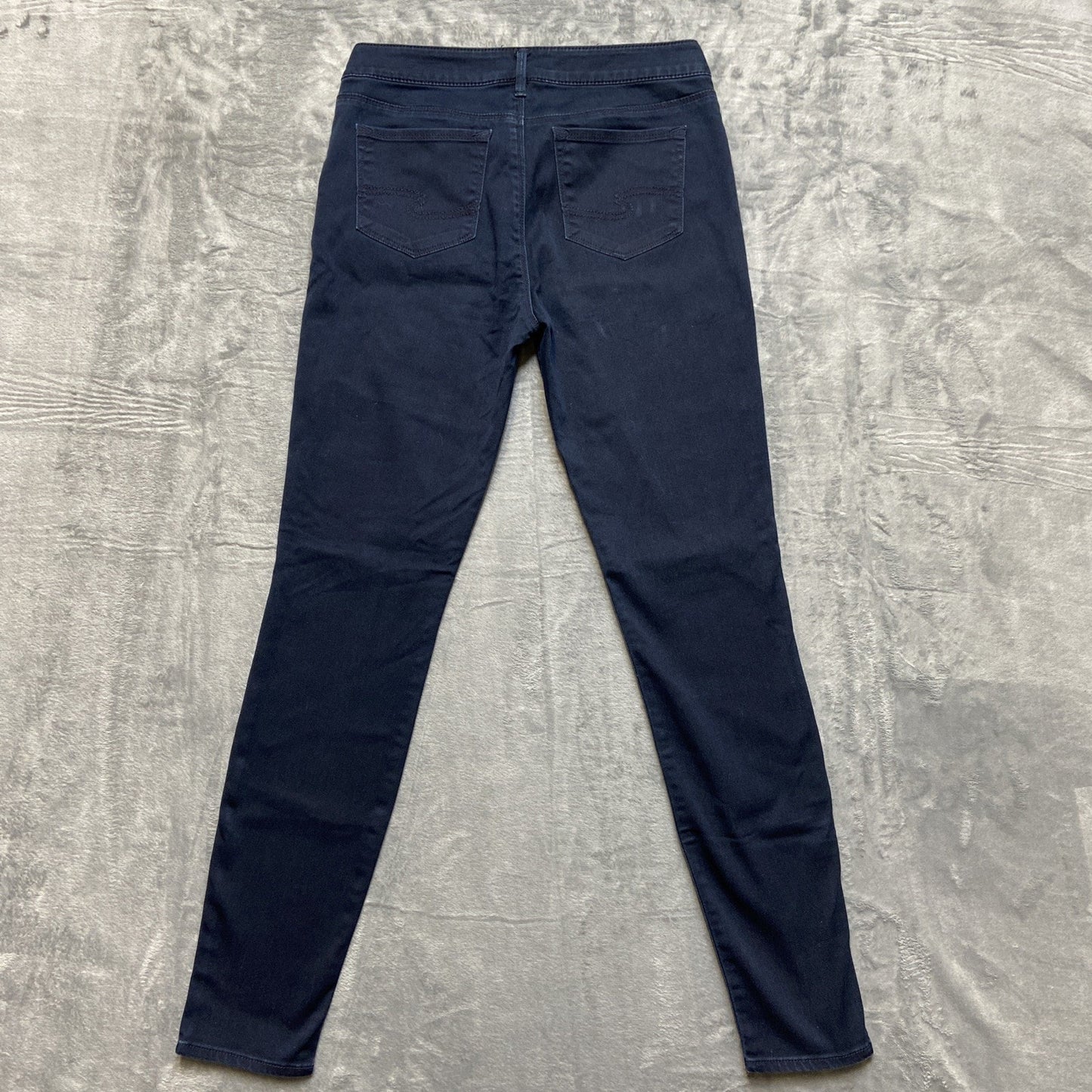 Silver Jeans Ashlee Skinny Jeans Women's Size 28x29 Dark Blue Denim