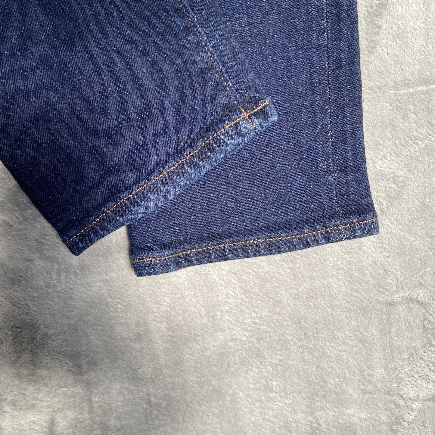 Express Selvedge Slim Jeans Mens Size 33x30 Blue Dark Wash Denim
