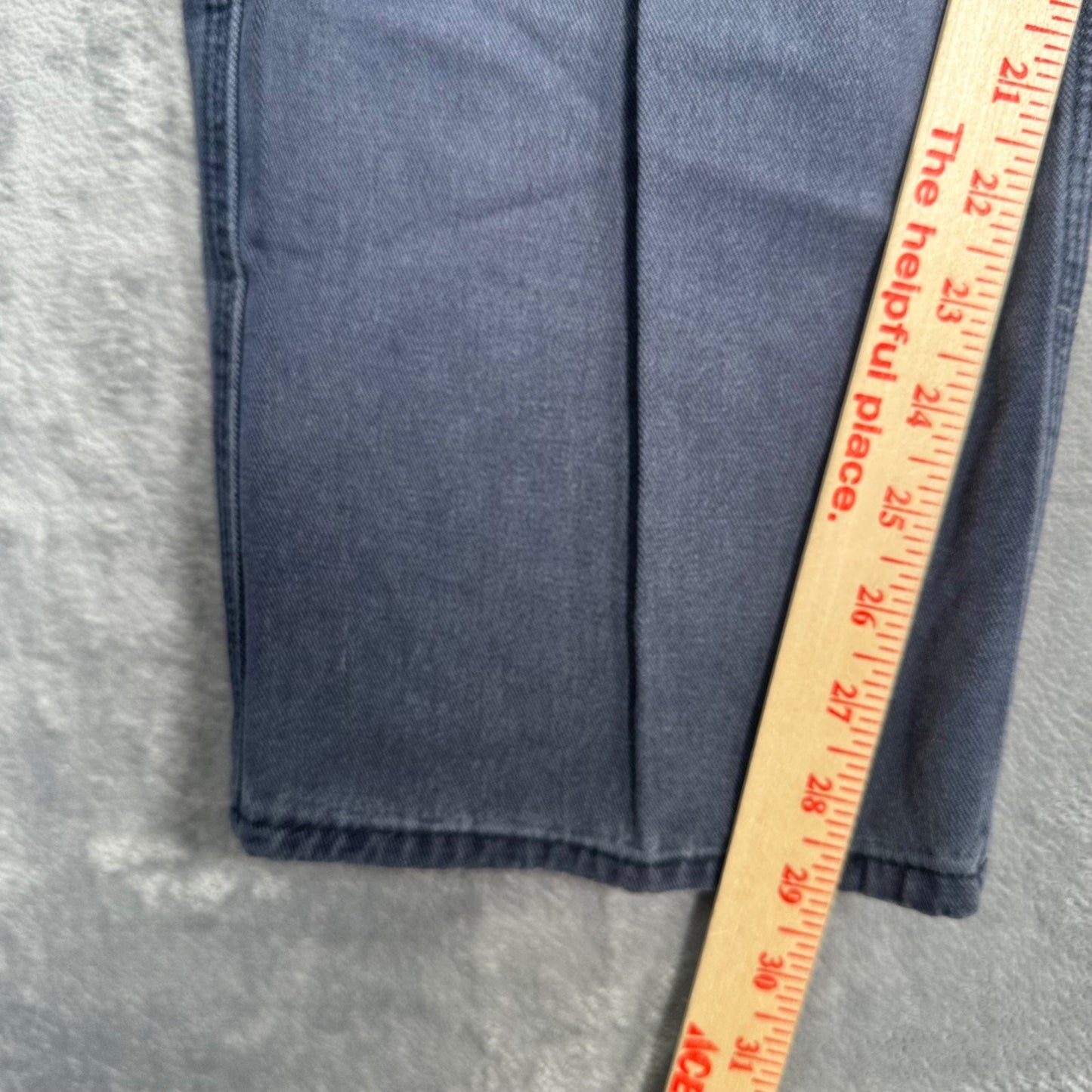 Carhartt FR Men's Straight Pants 36x30 Dark Blue Work Pants Flame Resistant