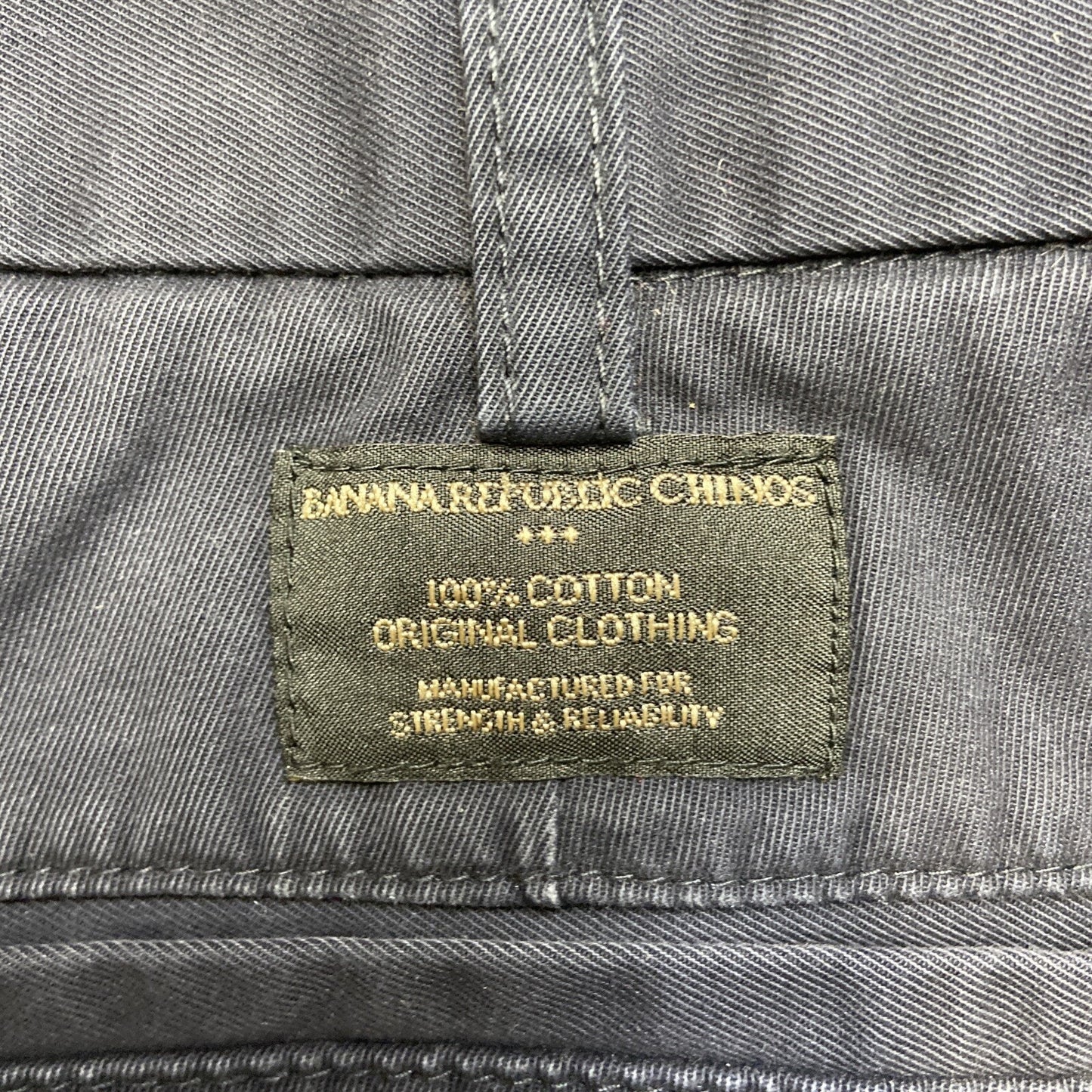 Banana Republic Dawson Chino Pants Men's Size 38x30 Dark Blue Pants