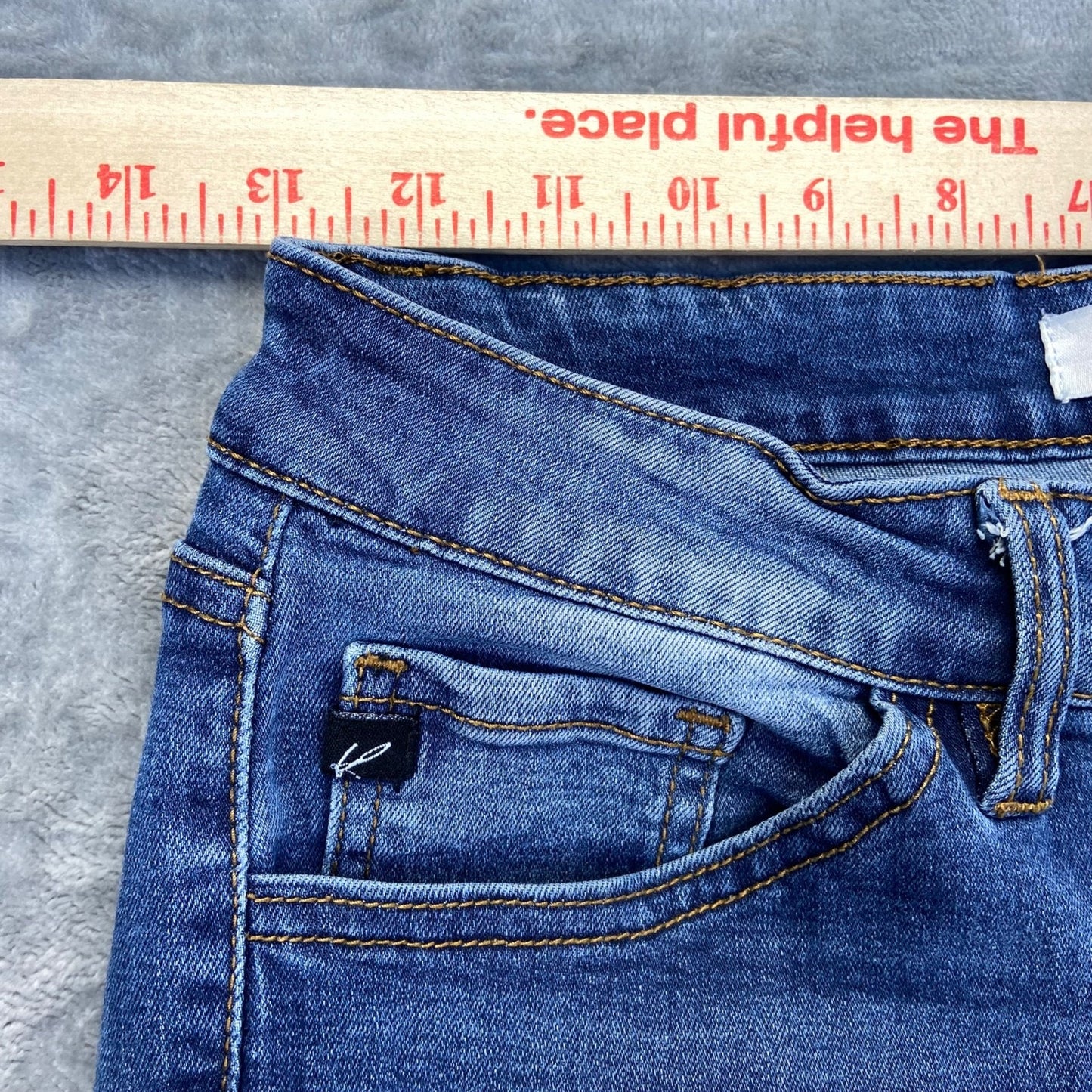 KanCan Skinny Jeans Women's Size 7/27 Blue Dark Wash