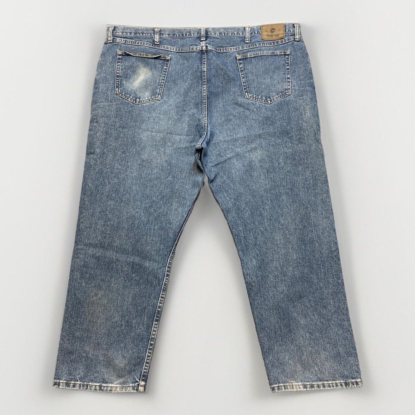 Wrangler Relaxed Fit Jeans Men’s Size 50x29 Blue Denim