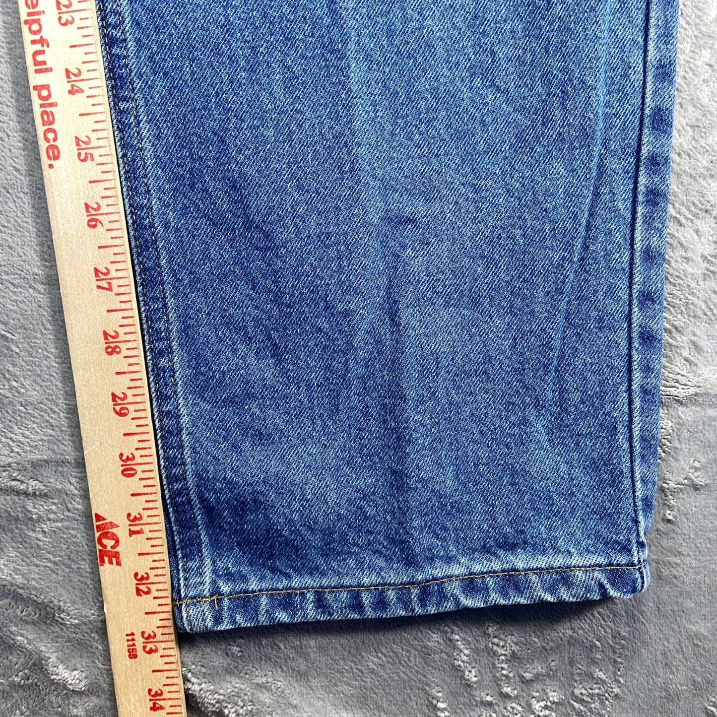 Carhartt Men's Relaxed Straight Jeans Size 40x34 Blue