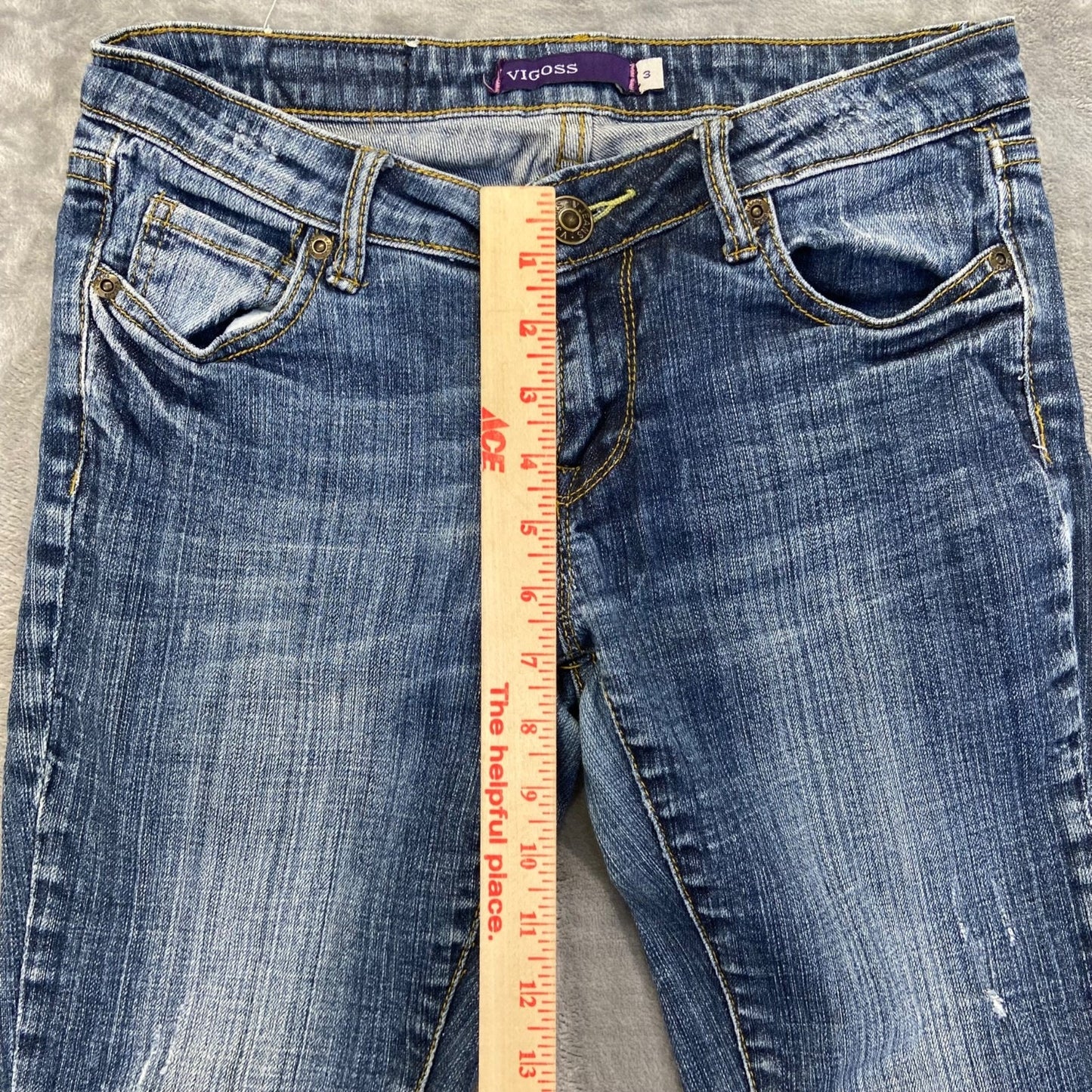 Vigoss Women's Skinny Jeans Size 3 Blue Medium Wash Denim