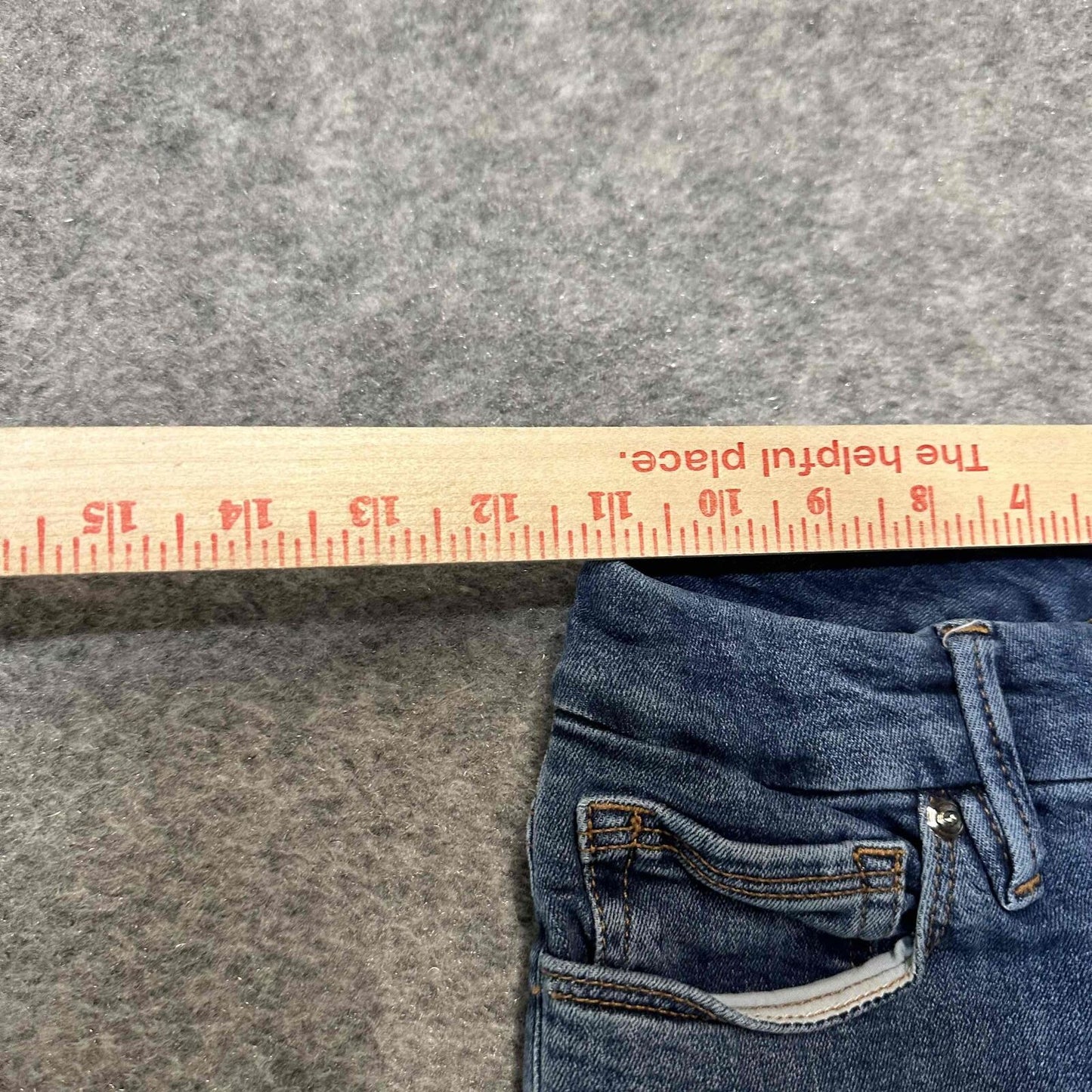 Good American Womens Fit Mid Rise Skinny Jeans Size 0/25 Blue Dark Wash Denim