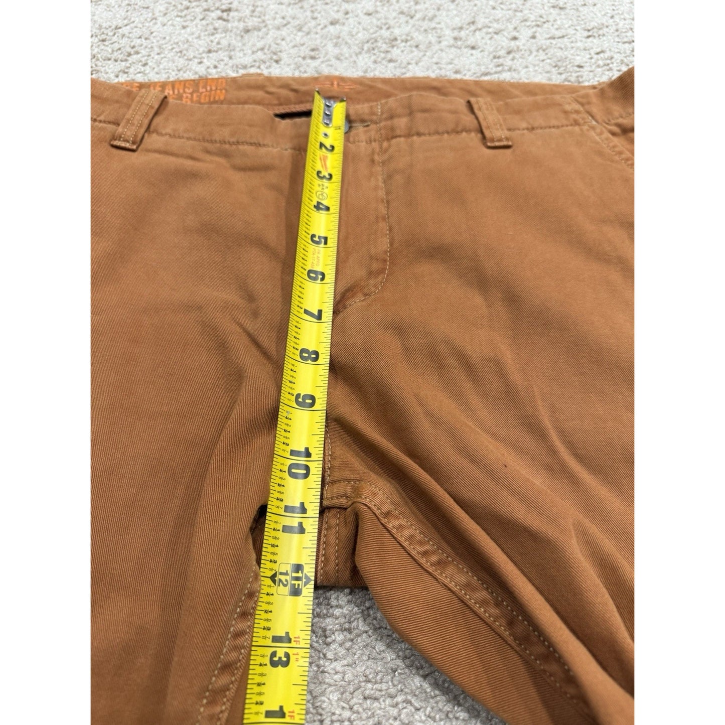 DOCKERS Alpha Collection Men's Levi's Gray Orange Jean Size 36 x 30