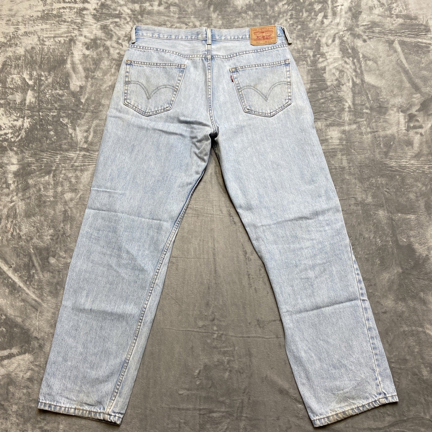 Wholesale Lot of 3 Levi's Work Jeans Men's Size 36x32 Blue Gray Grade B