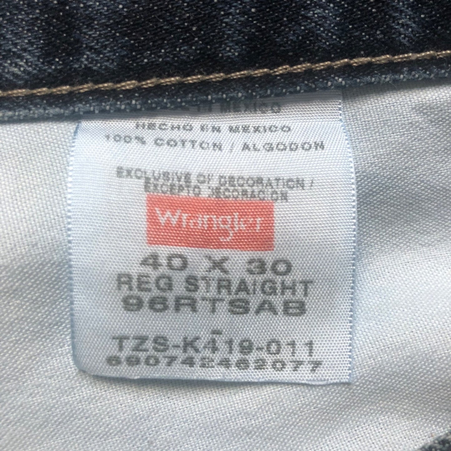 Wholesale Lot of 4 Wrangler Levi's Work Jeans Men's Size 40x30 Blue Gray