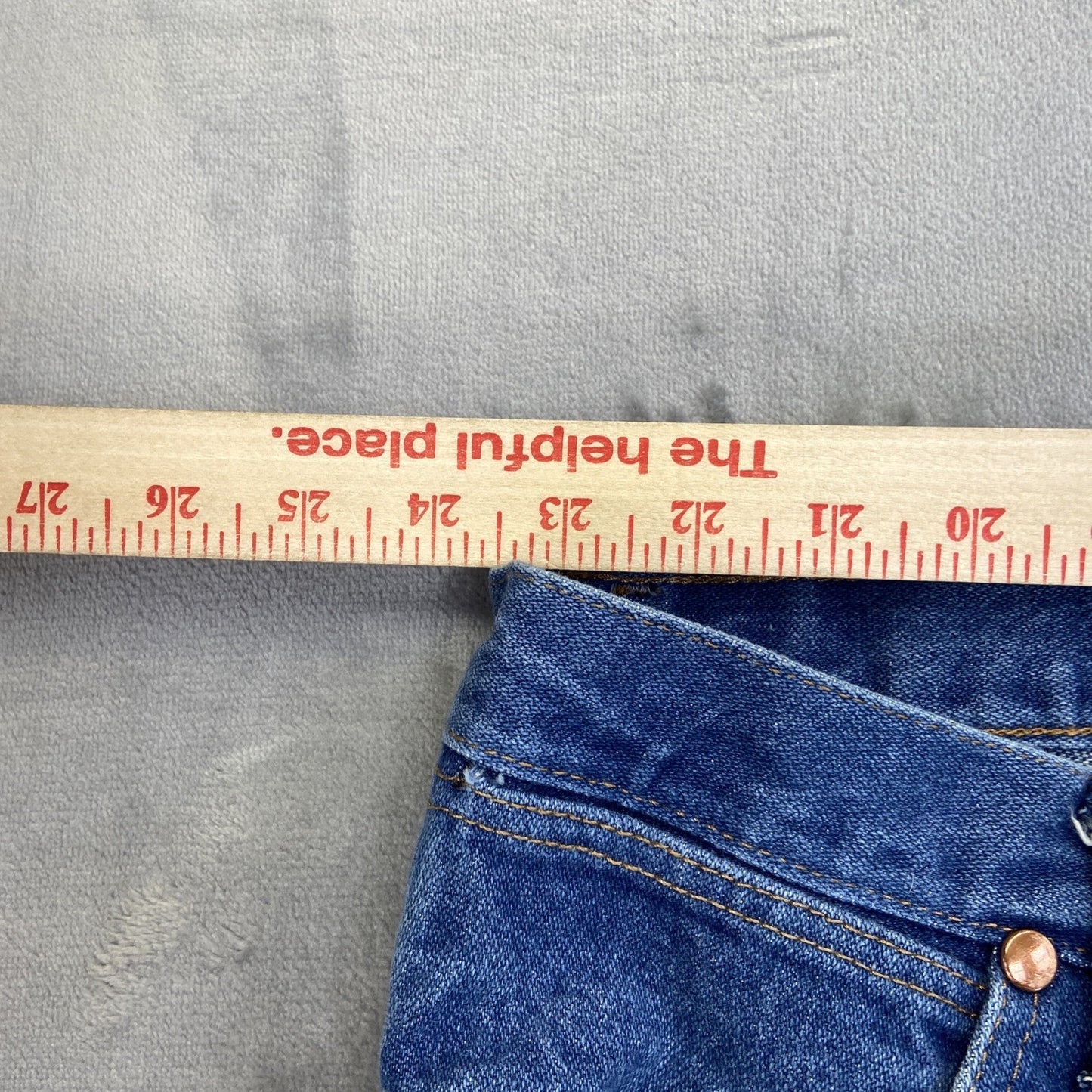 New Wrangler 13MWZ Cowboy Cut Jeans Men's Size 50x34 Blue Denim