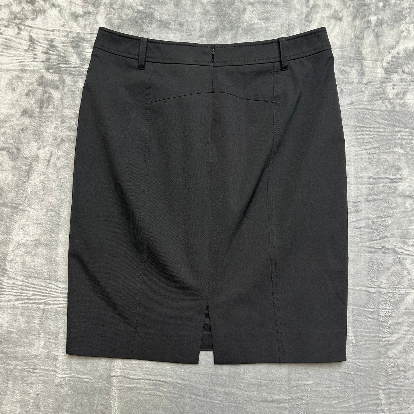Etcetera Lined Pencil Skirt Women's Size 8 Black
