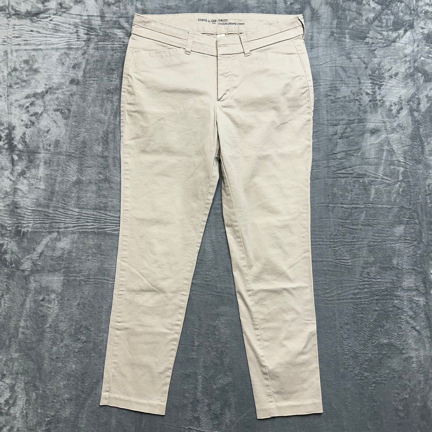 Gap Slim Chino Pants Women's Sz 2 Beige