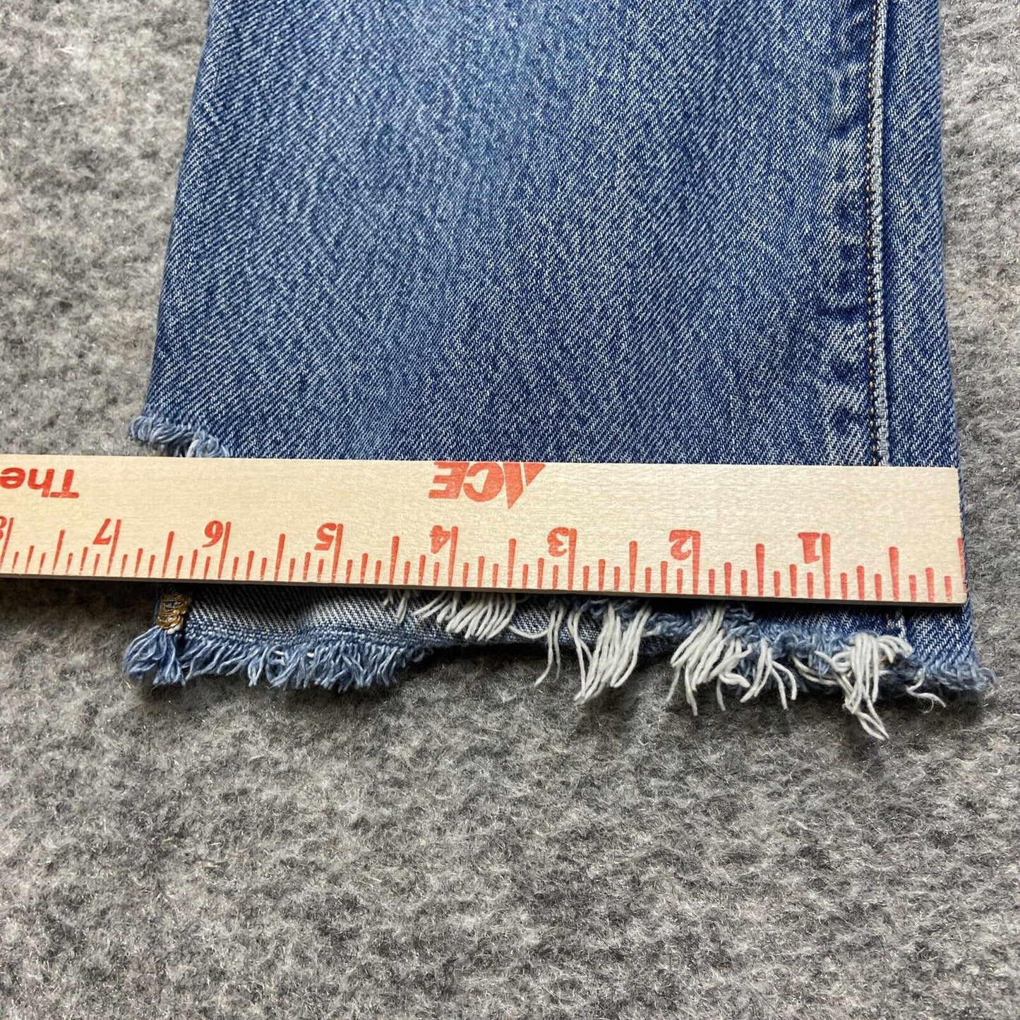 Levi's 501XX Original Fit Jeans Men's Size 30x26 Light Blue Button Fly Premium