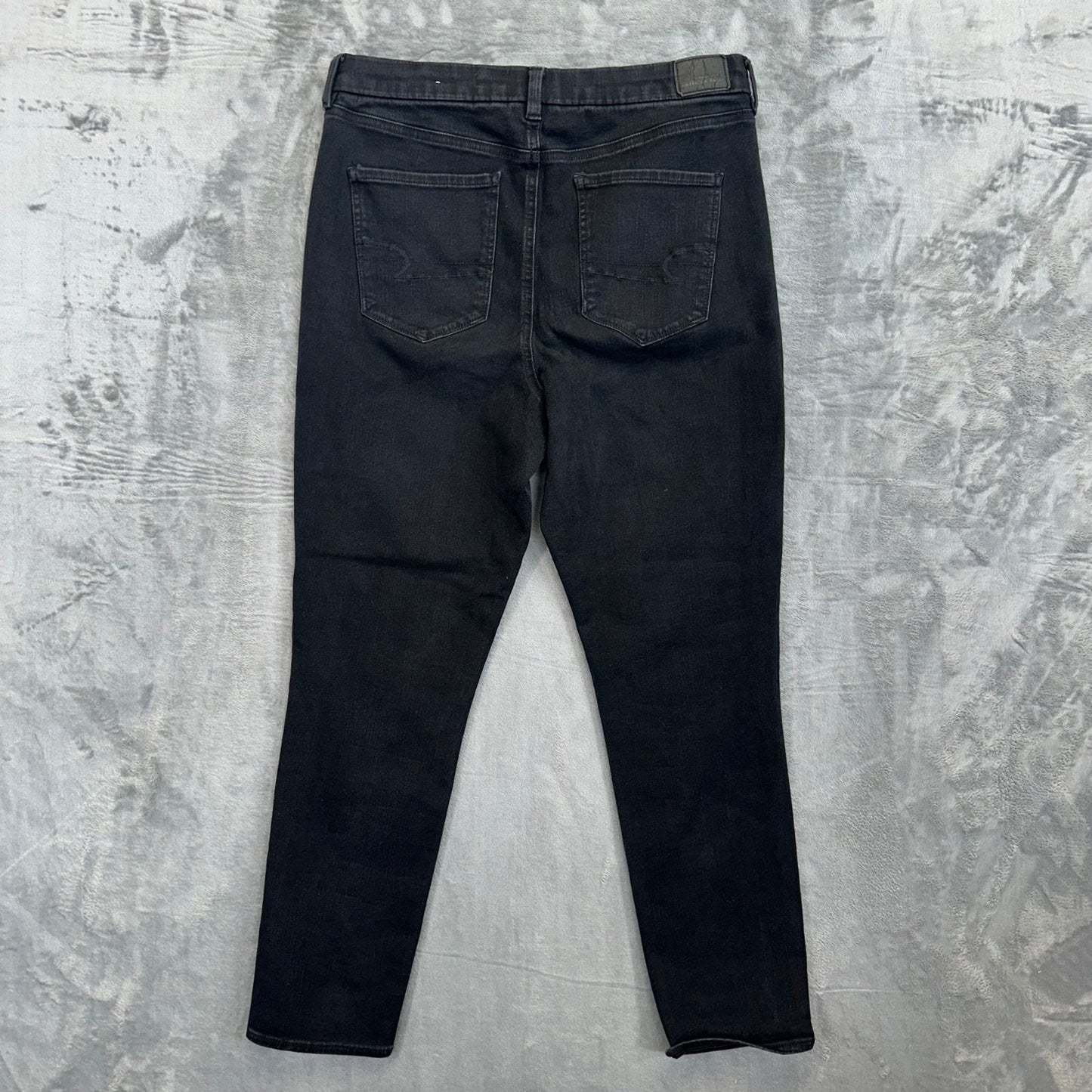 American Eagle Women's Curvy Jegging Skinny Jeans Size 14 Black