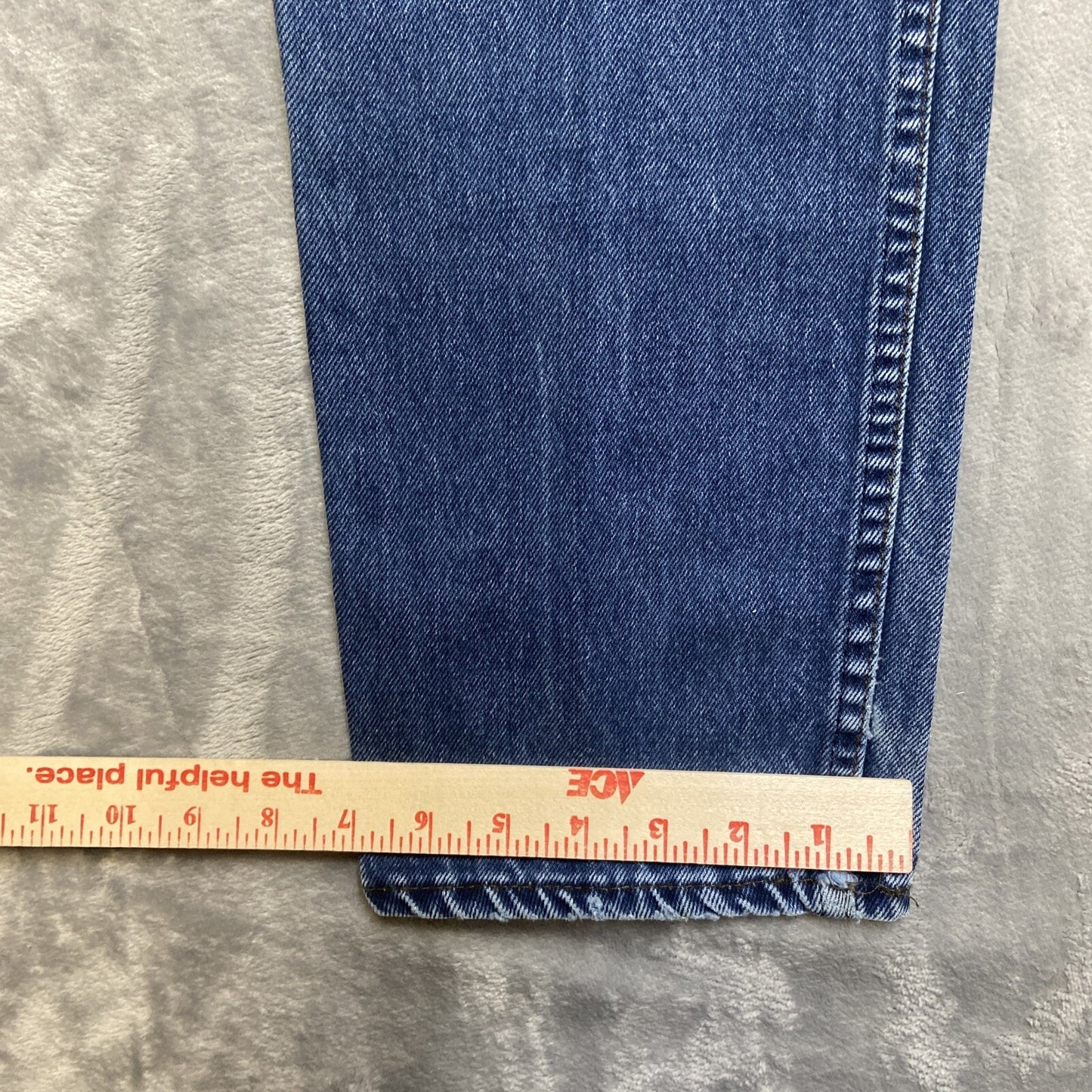 Vintage Levi’s 505 Straight Jeans Men’s Size 32x34 Blue Denim 80s Black Tab Rare