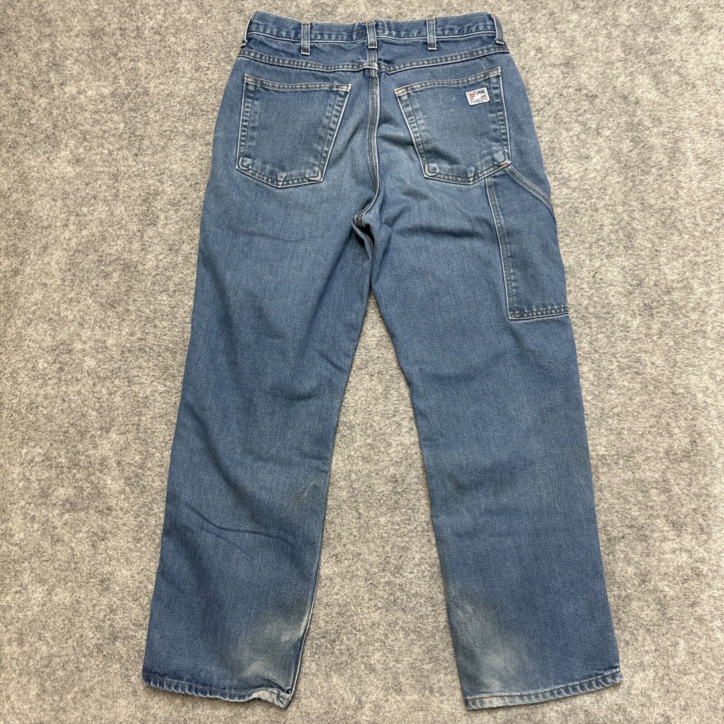 Tyndale FR Straight Jeans Men's Size 32x30 Blue Medium Wash Denim