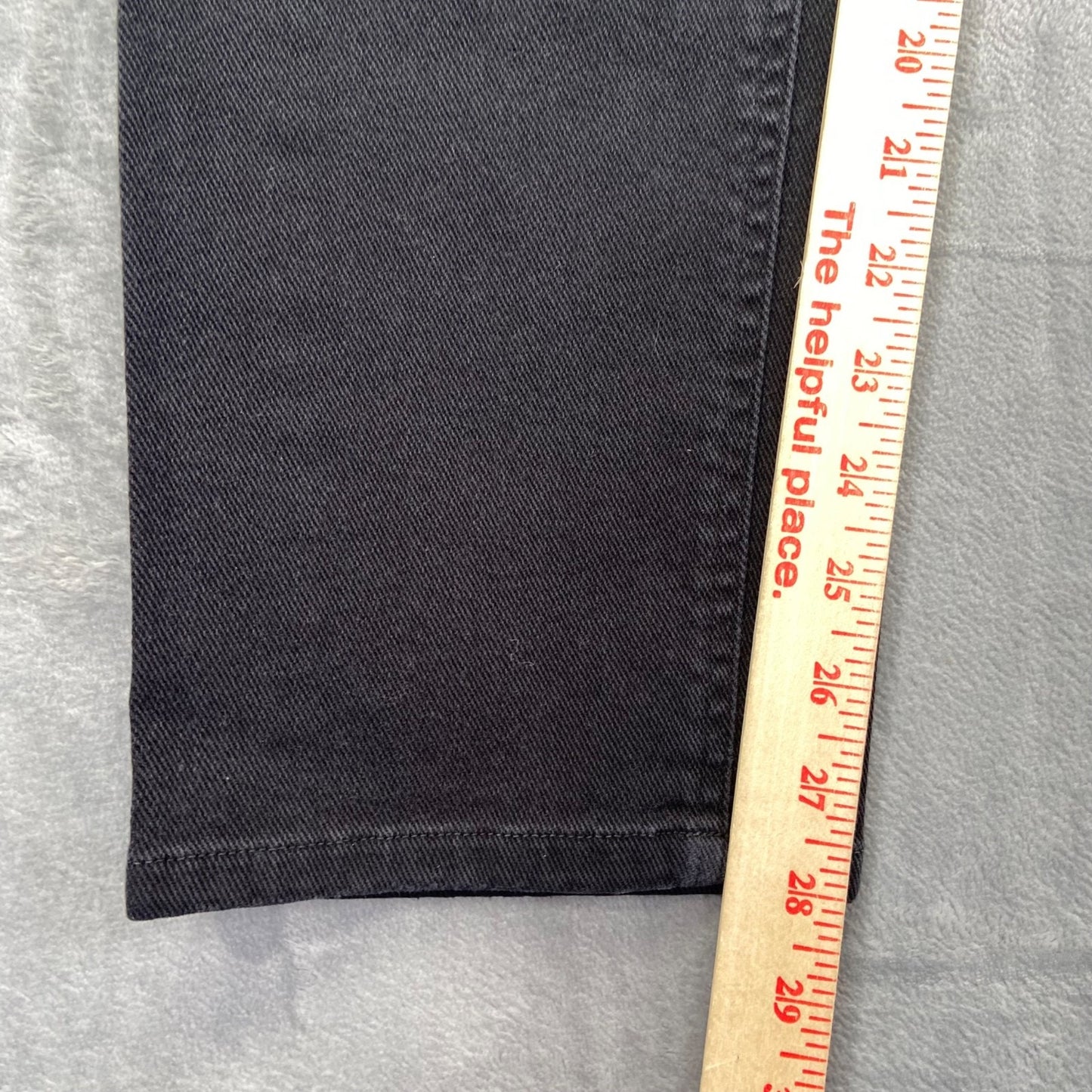 Vintage Lauren Ralph Lauren Jeans Women's Straight Jeans Size 4 Black Denim