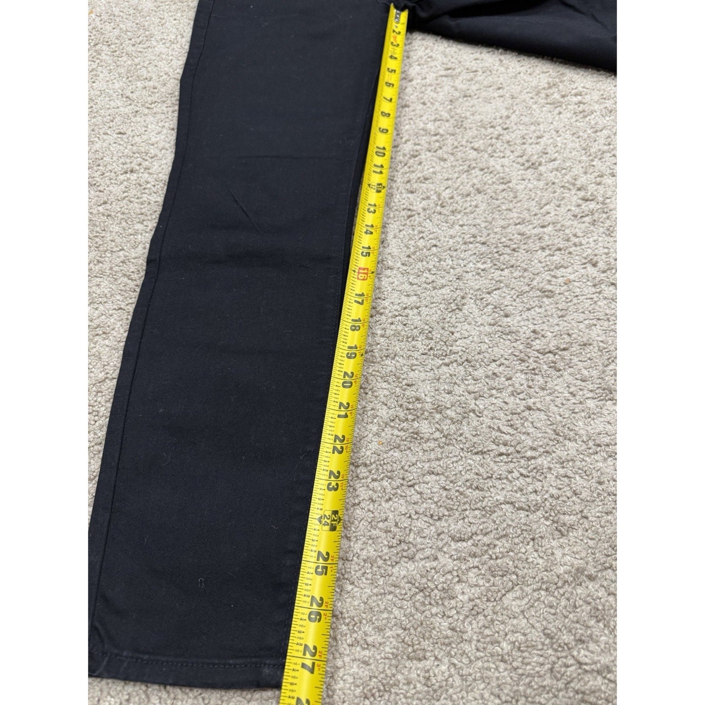 Levi Signature Gold Pull On Skinny Jeans Black 28x30 Women’s