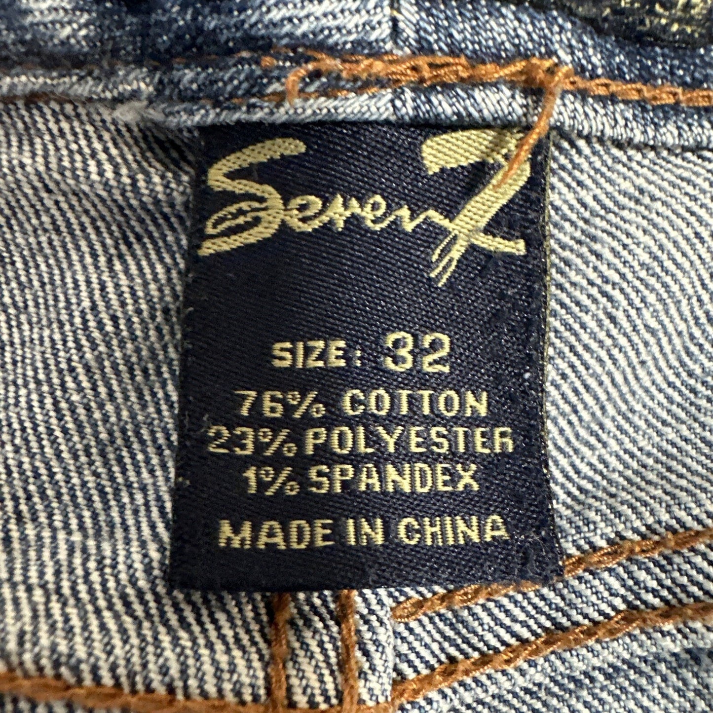 Seven 7 Flared Jeans Women's Size 32 Blue Medium Wash Denim