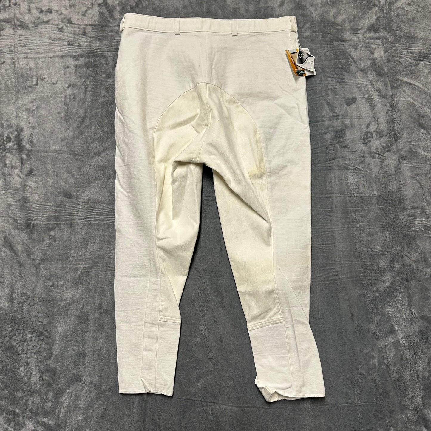 Dublin Nicole Breeches Women's Size 36 Reg White Equestrian Riding Wear