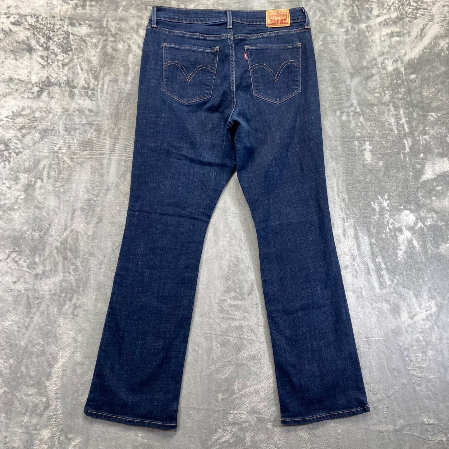 Levi's Classic Bootcut Women's Jeans Size 12 Dark Blue Denim
