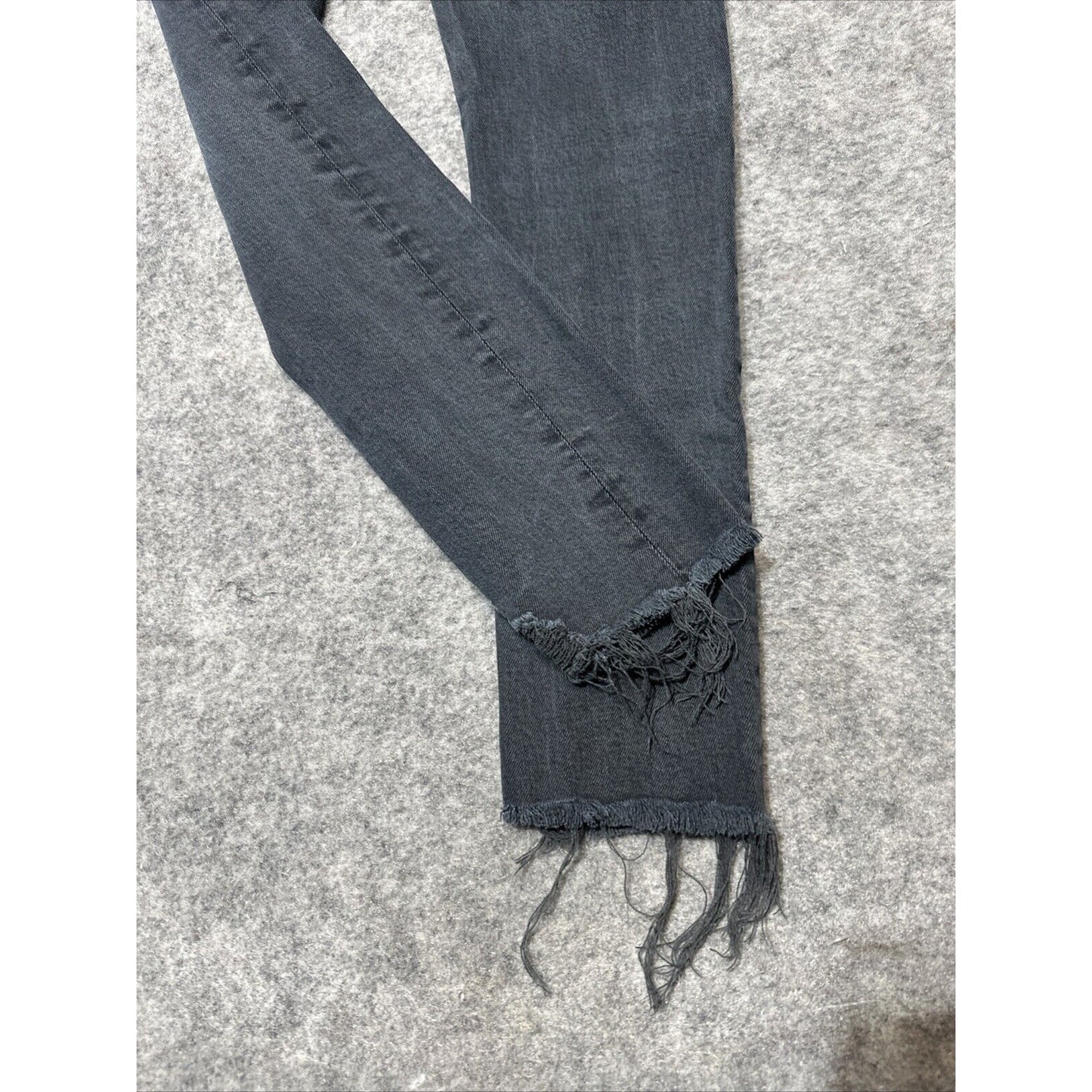 Agolde Women's Skinny Jeans Size 25 Black Dark Wash Denim