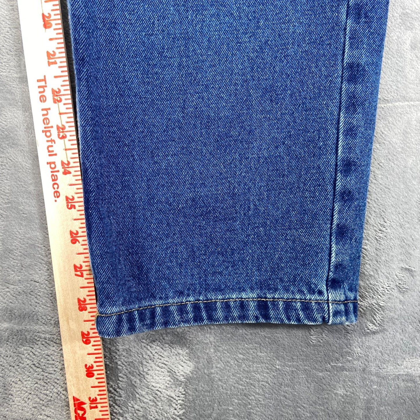Berne Men's Straight Jeans Size 38x29 Blue Denim