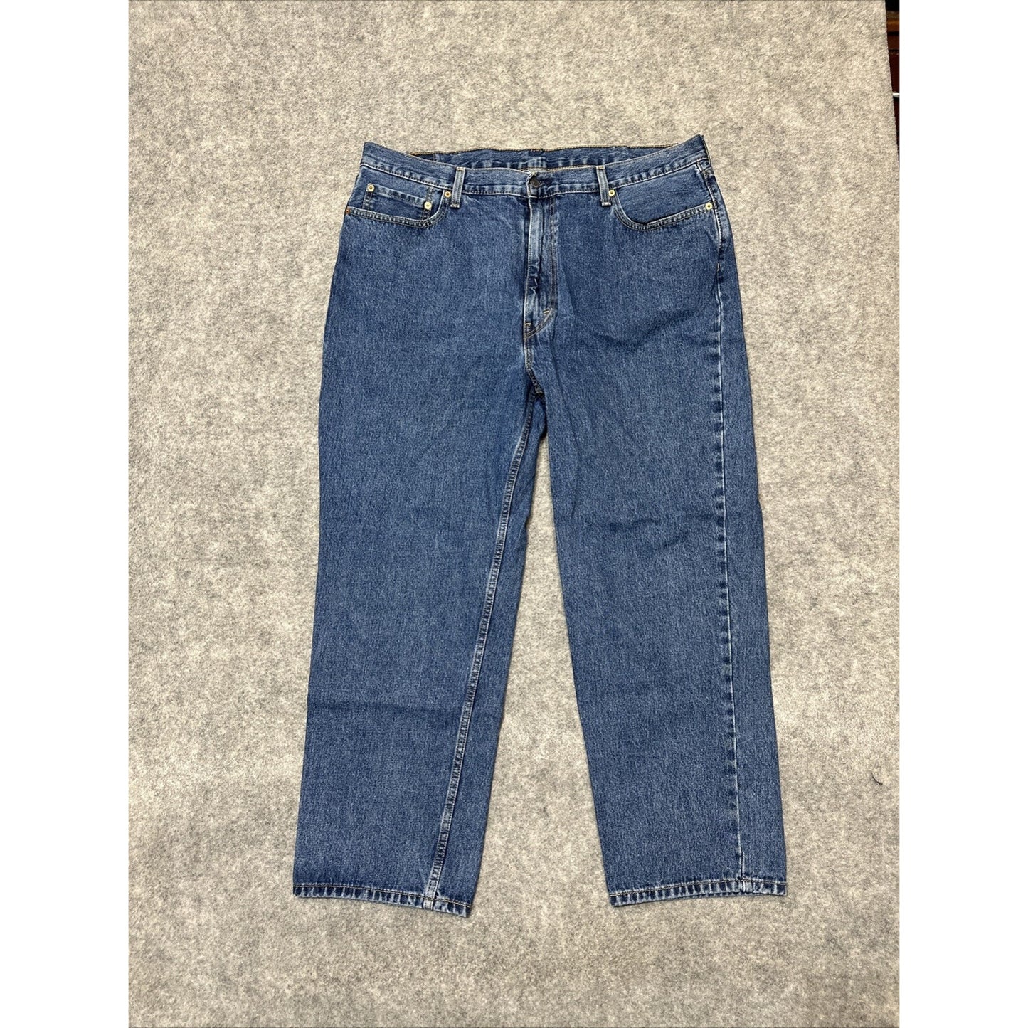 Levi's 550 Relaxed Fit Men's Straight Jeans Size 42x30 Blue Medium Wash Denim