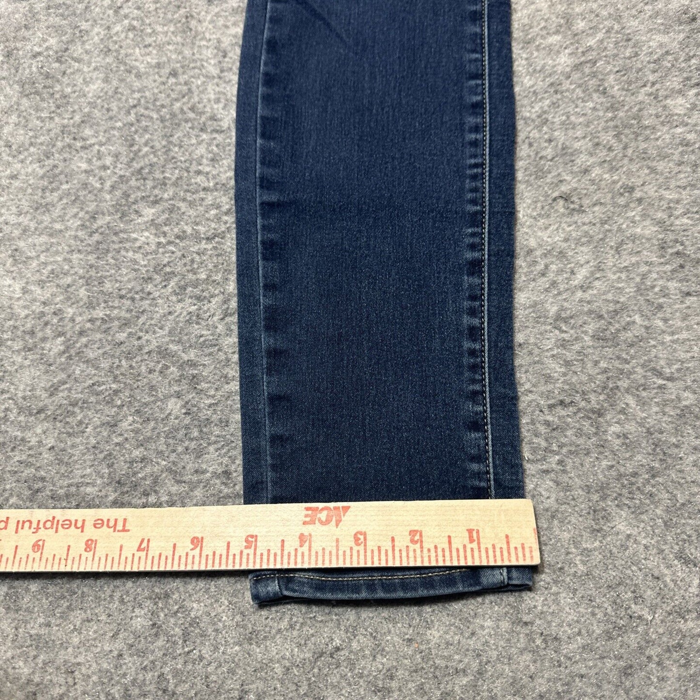 Paige Peg Super Skinny Jeans Womens Size 25 Blue Dark Wash Denim