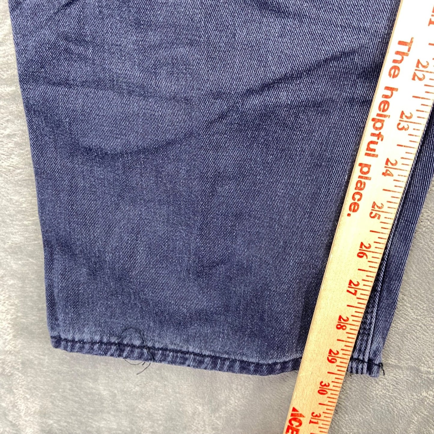 Carhartt FR Work Pants Men's 38x30 Blue Cotton Blend