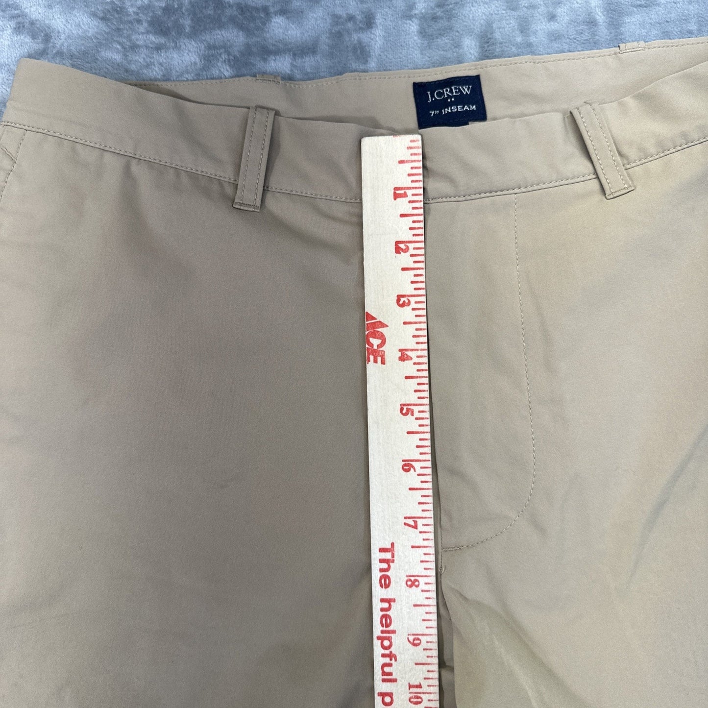 Lot of 3 J Crew Chino Shorts Men's Size 32 Tan Khaki Shorts Casual