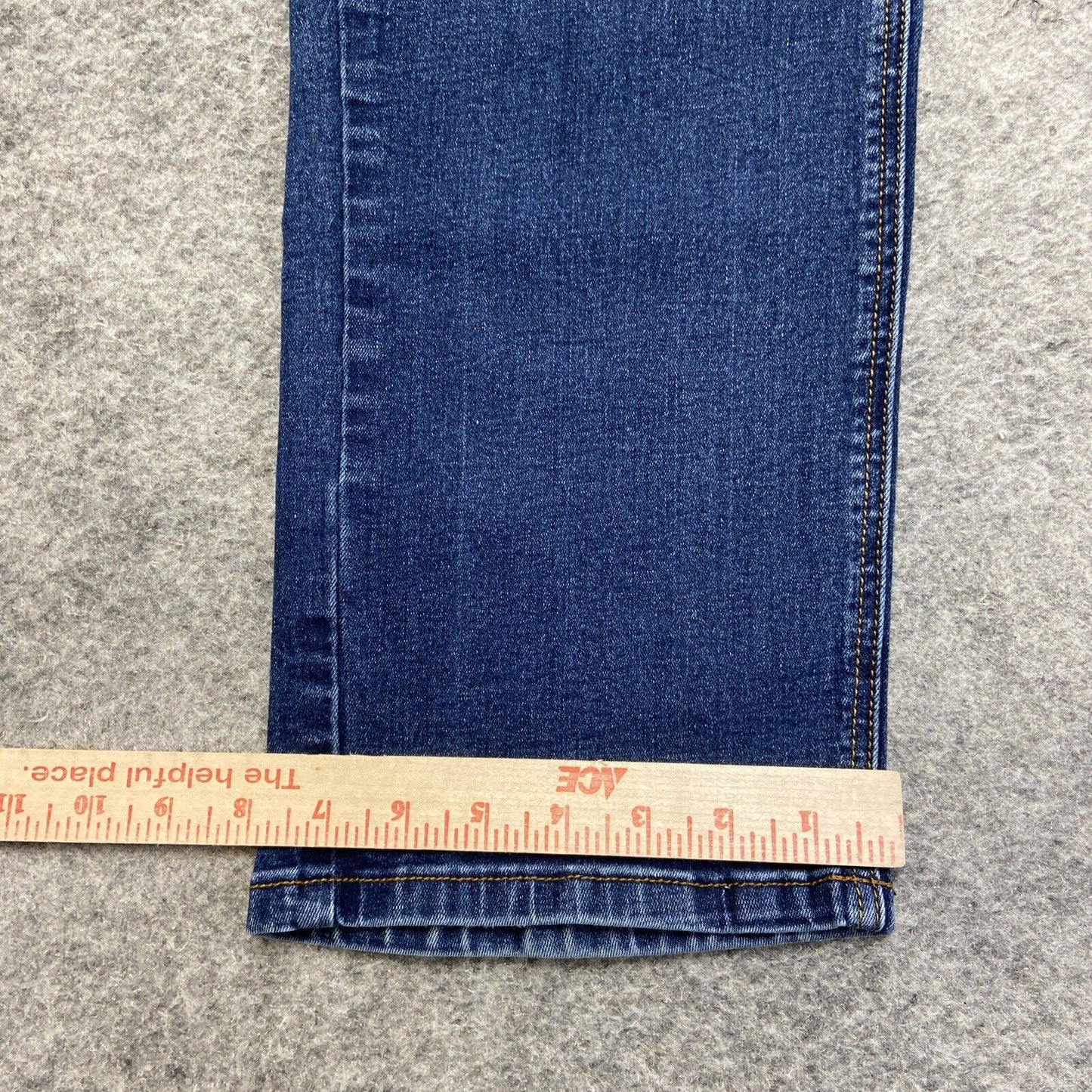 Nat Nast Straight Jeans Men's Size 36x32 Blue Dark Wash Faded Denim