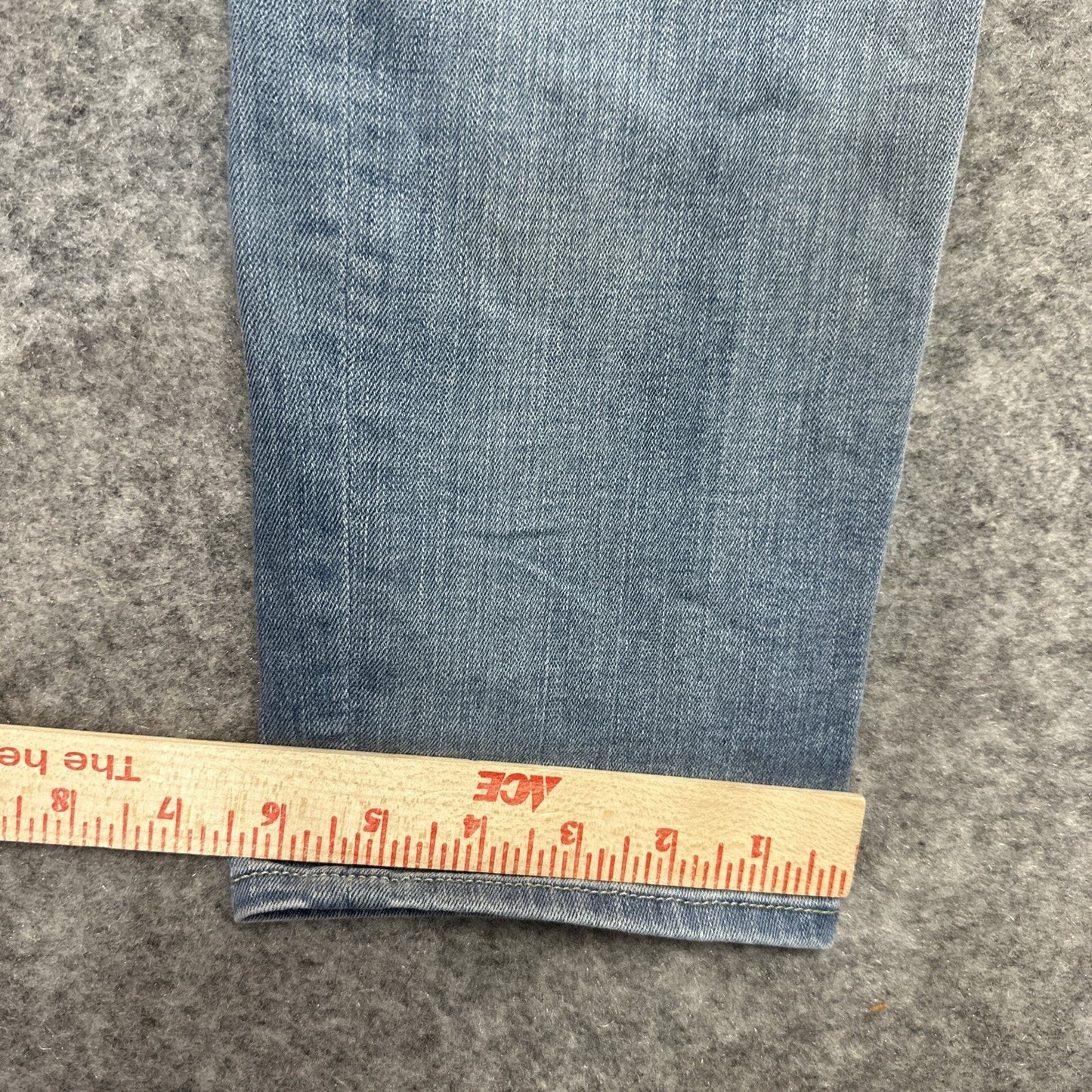 7 For All Mankind Josefina Skinny Boyfriend Distressed Jeans Womens Sz 28 Blue