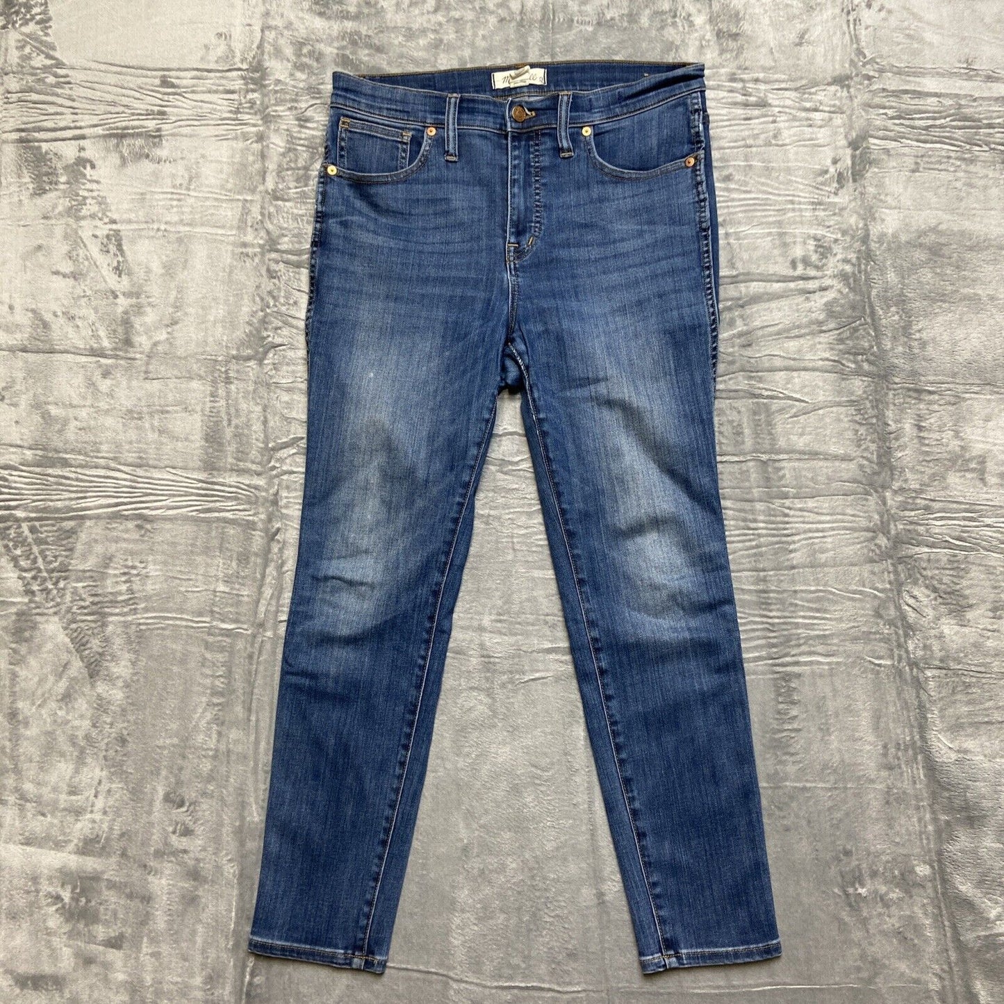 Madewell 10" High Rise Skinny Jeans Women's Size 29P Blue