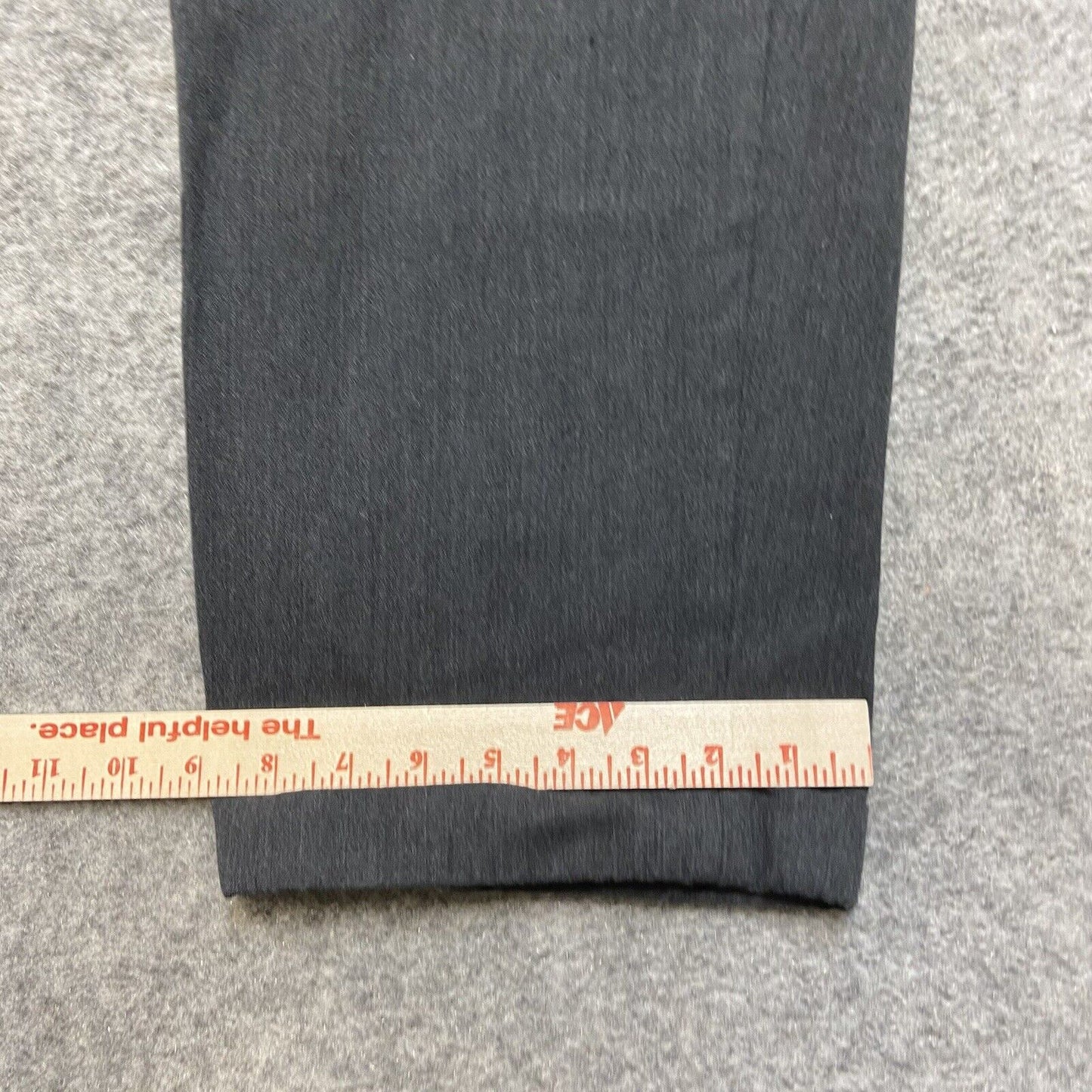 Linea Uomo Pleated Dress Pants Men's Size 40x34 Dark Gray Pants