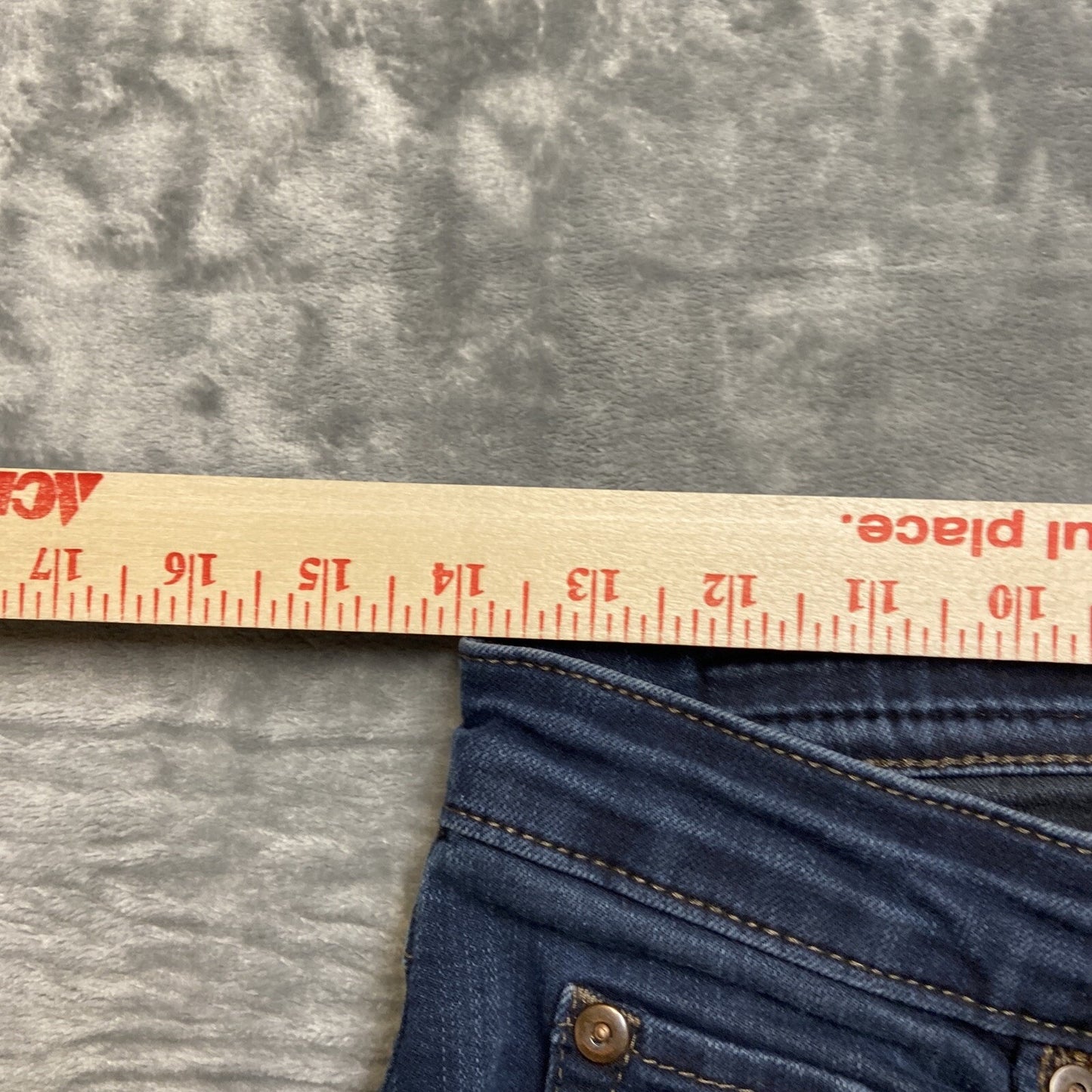 Tribal Jeans Straight Jeans Women’s Size 8 Dark Blue Stretch Denim