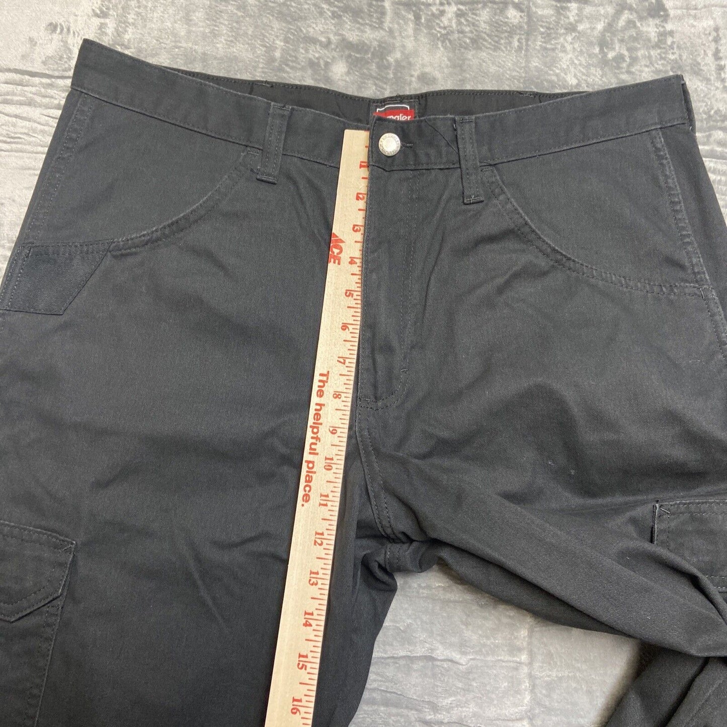 Wrangler Workwear Relaxed Fit Work Pants Men’s Size 36x30 Black