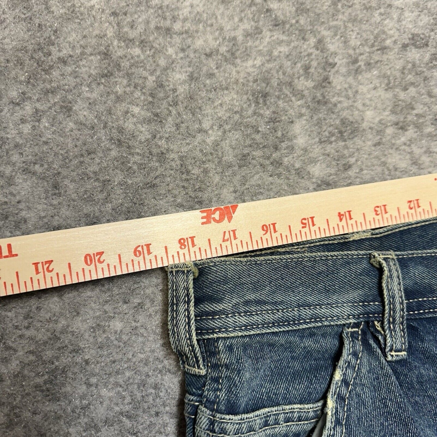 New Steve & Barry's Carpenter Jeans Men's Size 38x34 Blue Denim