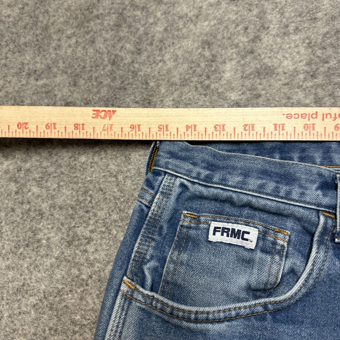Tyndale FR Straight Jeans Men's Size 32x30 Blue Medium Wash Denim
