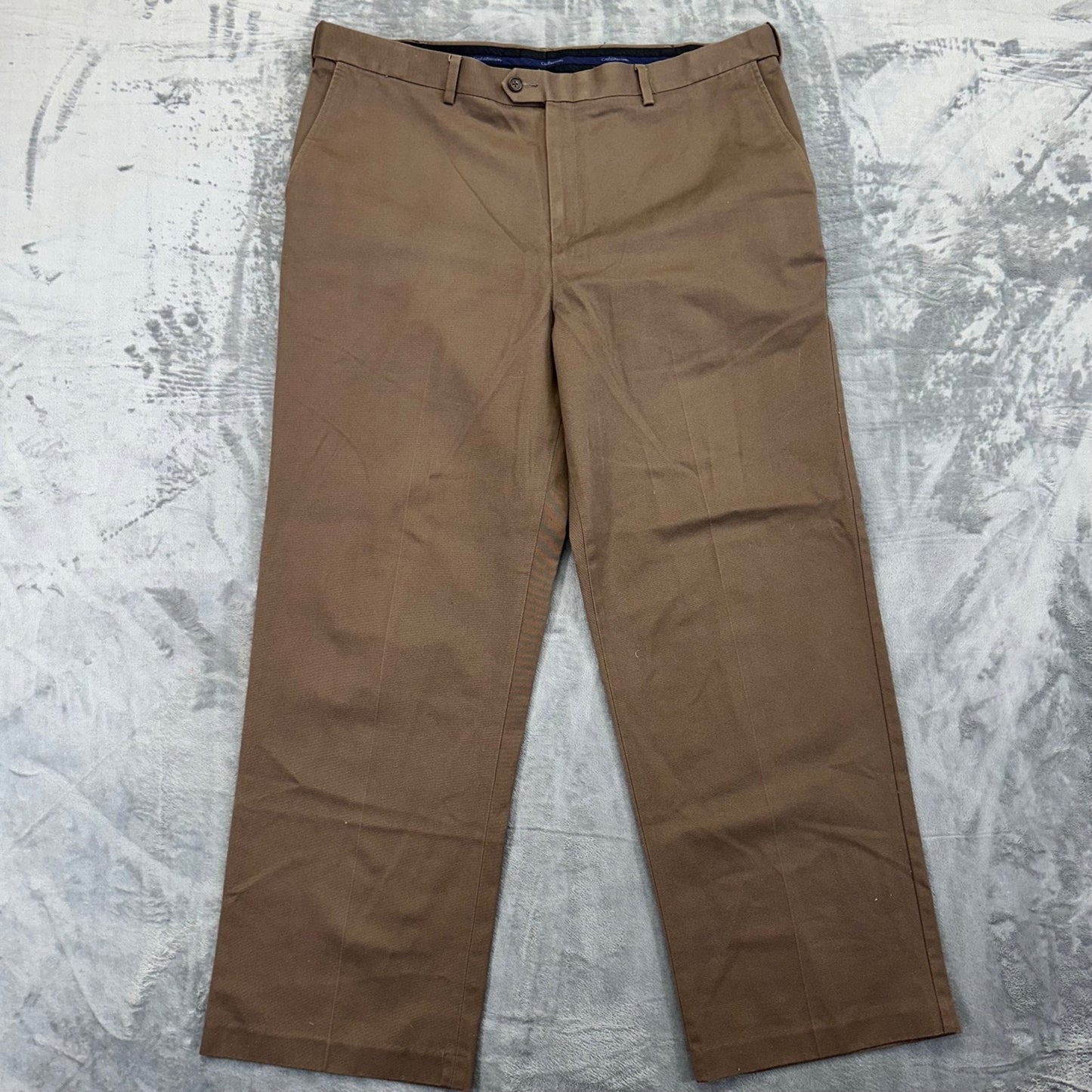Croft & Barrow Men's Dress Pants Size 40x32 Brown