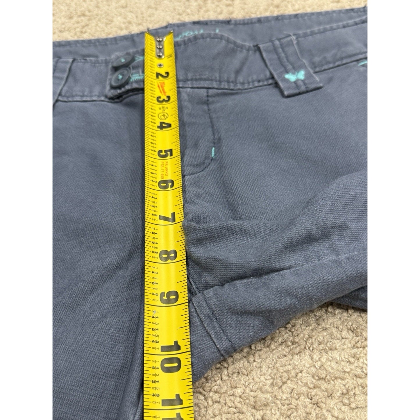 Aeropostale Blue Women's Stretch Pants Size 7/8
