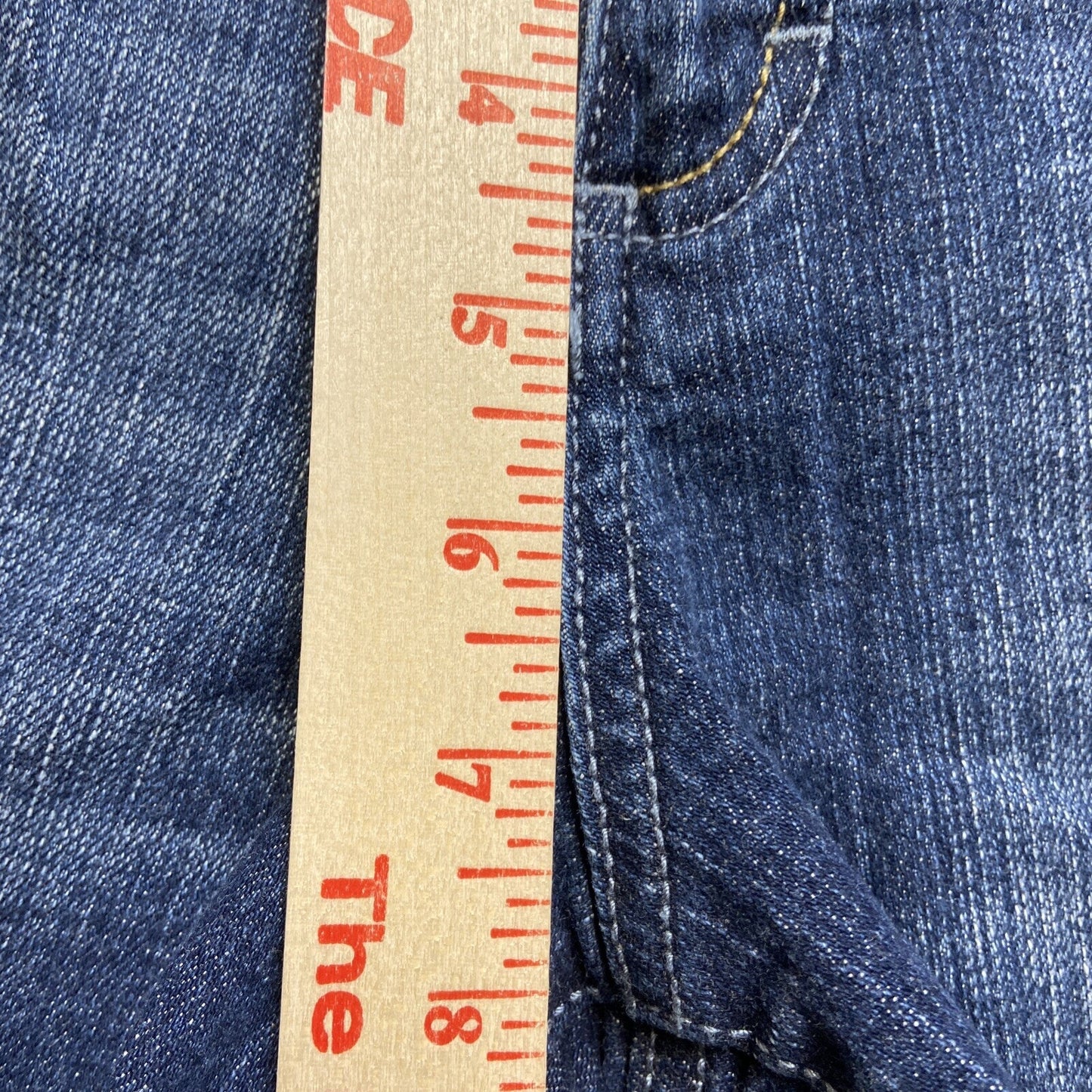 ZCO Premium Cuffed Denim Shorts Women’s Size 13 Blue Denim