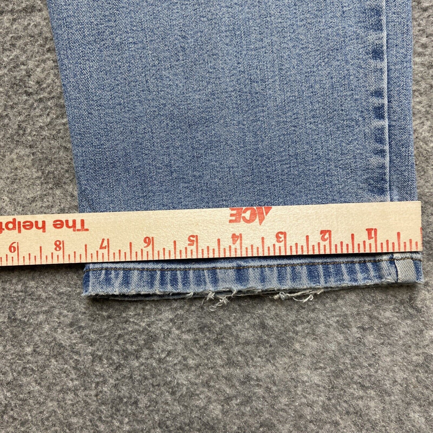 Ralph Lauren Lauren Jeans Co. Straight Jeans Women’s Size 12 Light Blue Denim