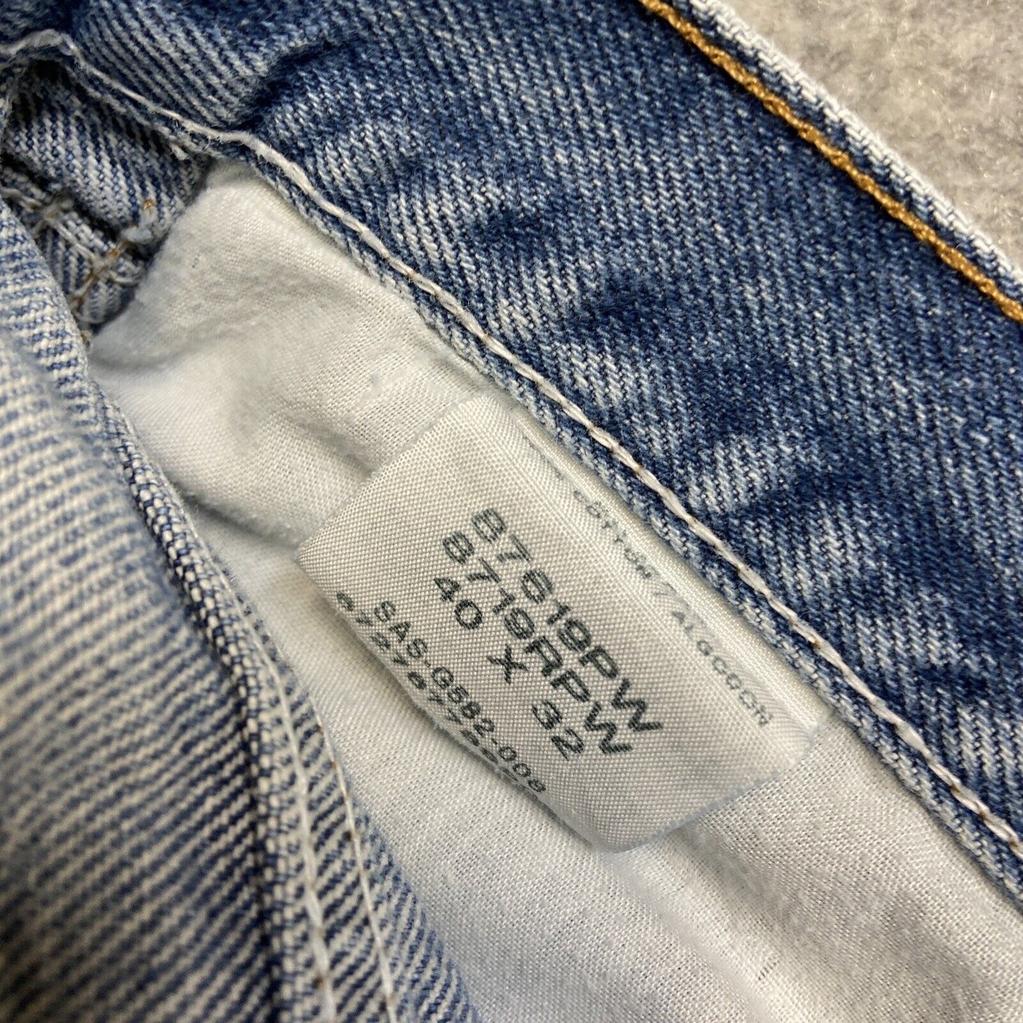 Wholesale Lot of 4 Rustler Grade A / B Work Jeans Size 40x32 Blue Black