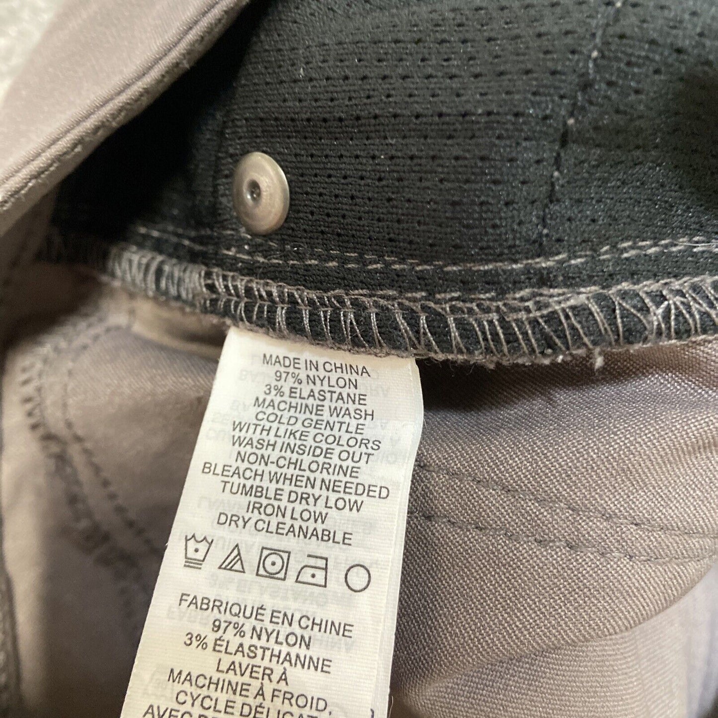 Prana Skinny Hiking Pants Women's Size 2 Reg Gray Lightweight Pants