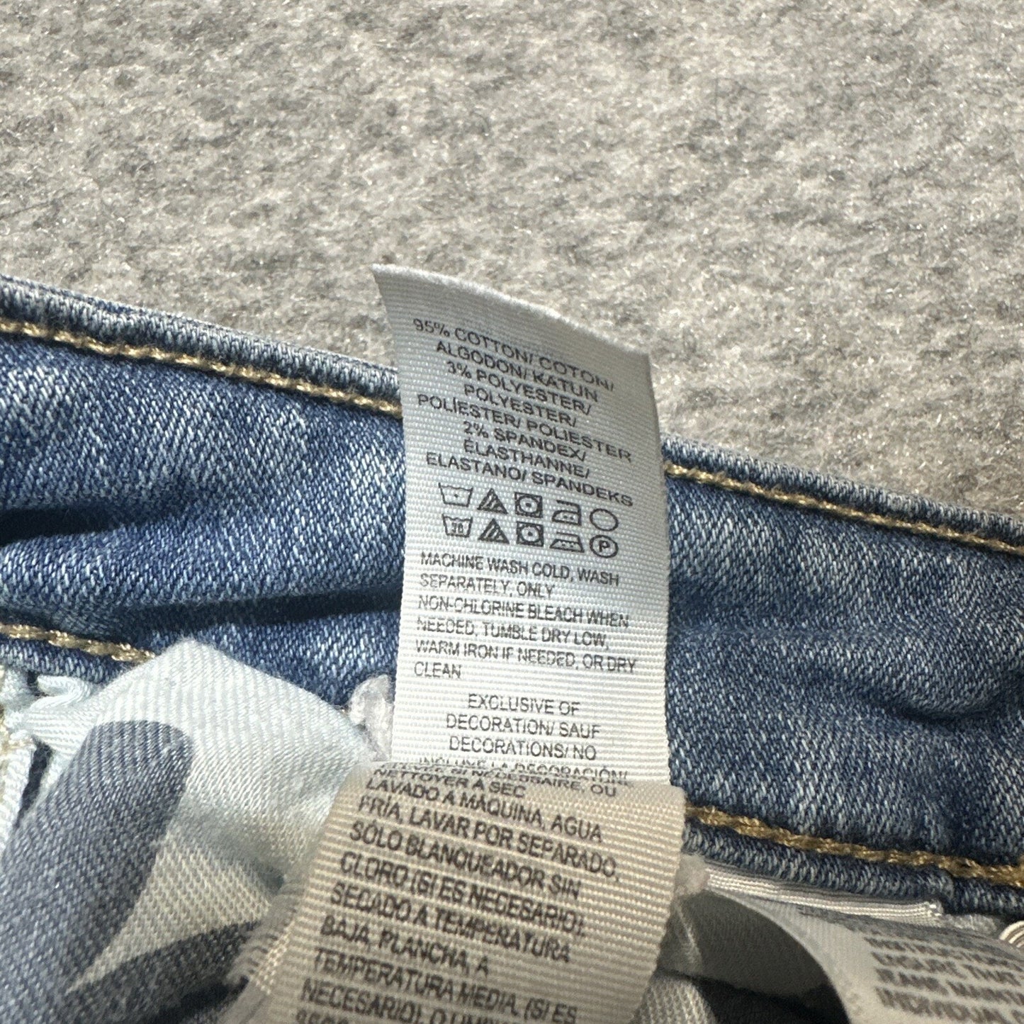 Lucky Brand Lolita Skinny Women's Distressed Jeans Size 2/26 Light Blue Denim