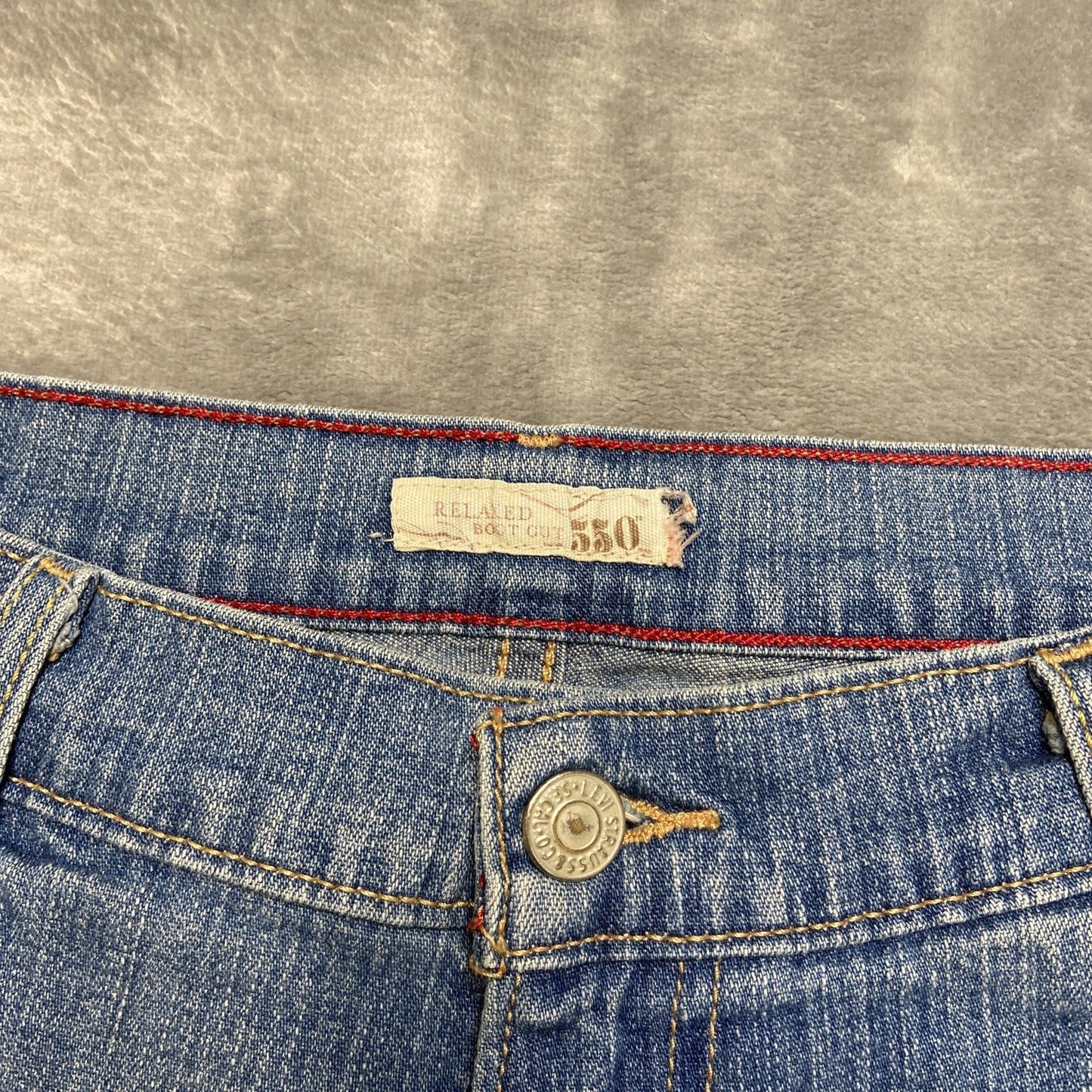 Levi's 550 Relaxed Bootcut Jeans Women's Size 10 Med Blue Denim